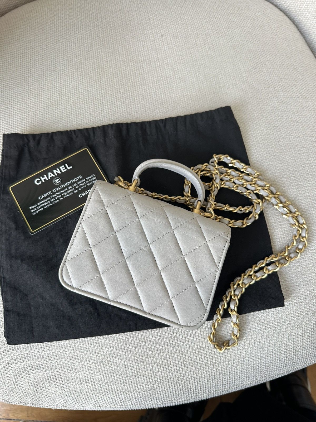 Chanel Chanel Top Handle Flap Coin Purse Size ONE SIZE - 8 Thumbnail