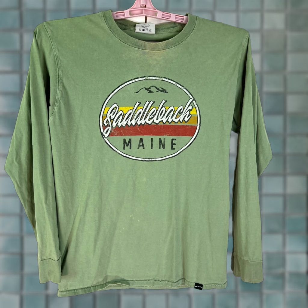 Vintage VINTAGE Tech Styles Shirt Adult Small Green Destination T-Shirt Mens Size US S / EU 44-46 / 1 - 1 Thumbnail
