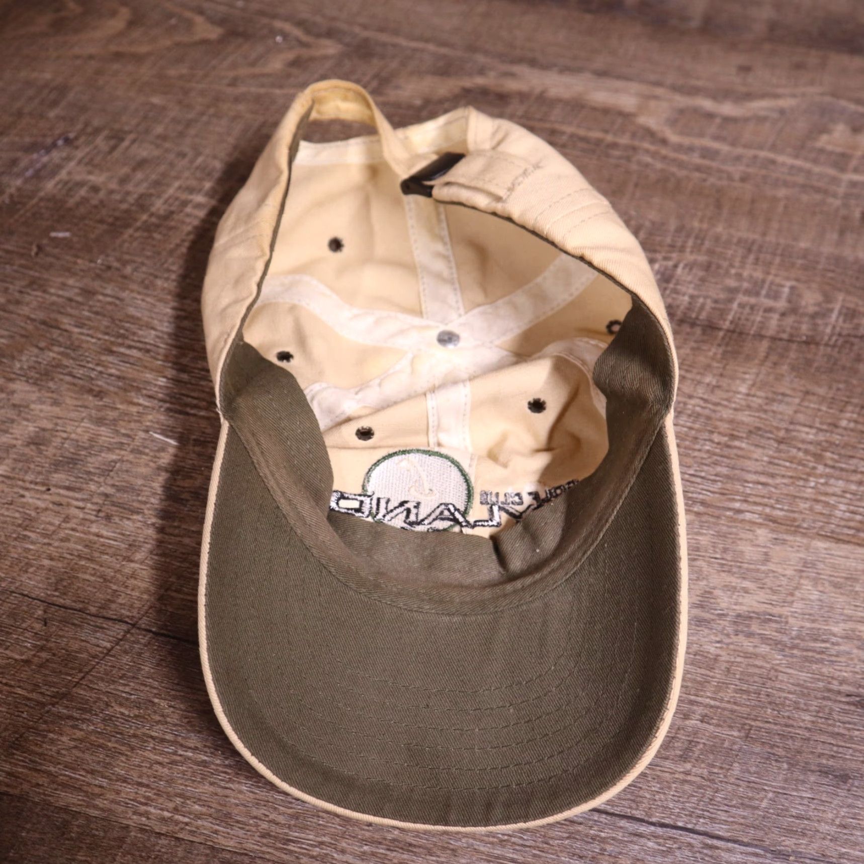 Vintage VINTAGE Hyland Hills Golf Club Baseball Cap Hat Unisex Adults Adjustable Brown 90s Strapback Size ONE SIZE - 6 Thumbnail