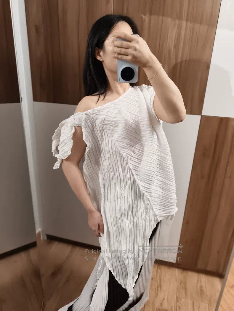 Issey Miyake Main Line Pleated Top