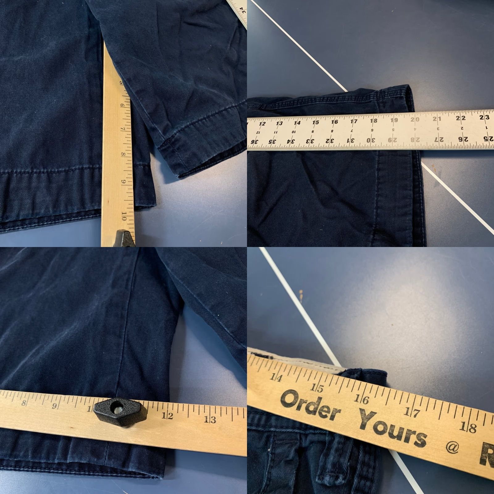 Polo Ralph Lauren Polo Ralph Lauren Chino Shorts Mens 32 Navy Blue Preppy 32x10.5 Size US XS / EU 42 / 0 - 8 Thumbnail