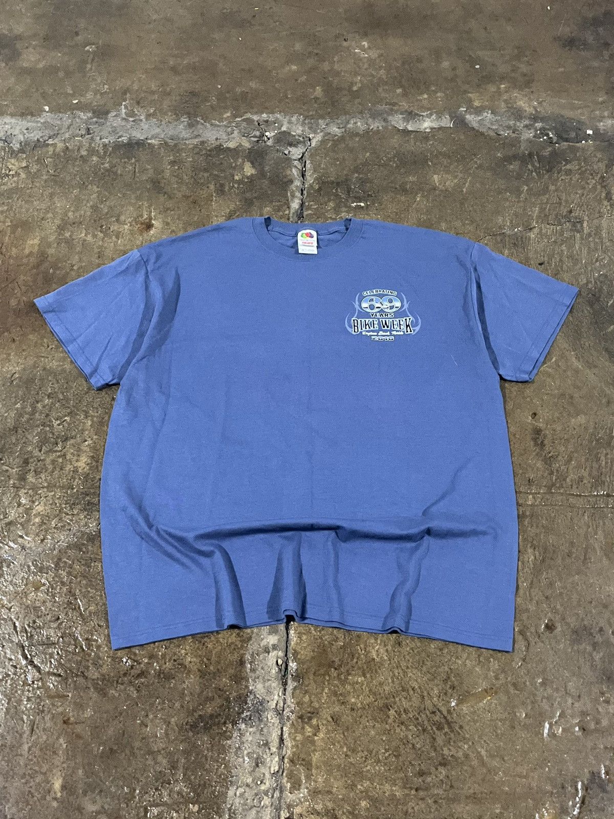 Harley Davidson × Vintage Crazy Bike Week 2010 Vintage 69 Years Funny Humor Sex Tee Size US XXL / EU 58 / 5 - 2 Thumbnail