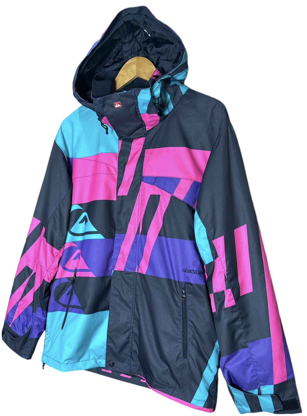 Quiksilver Vintage Y2k Quiksilver Technical Insulated Ski Jacket Size US S / EU 44-46 / 1 - 2 Thumbnail