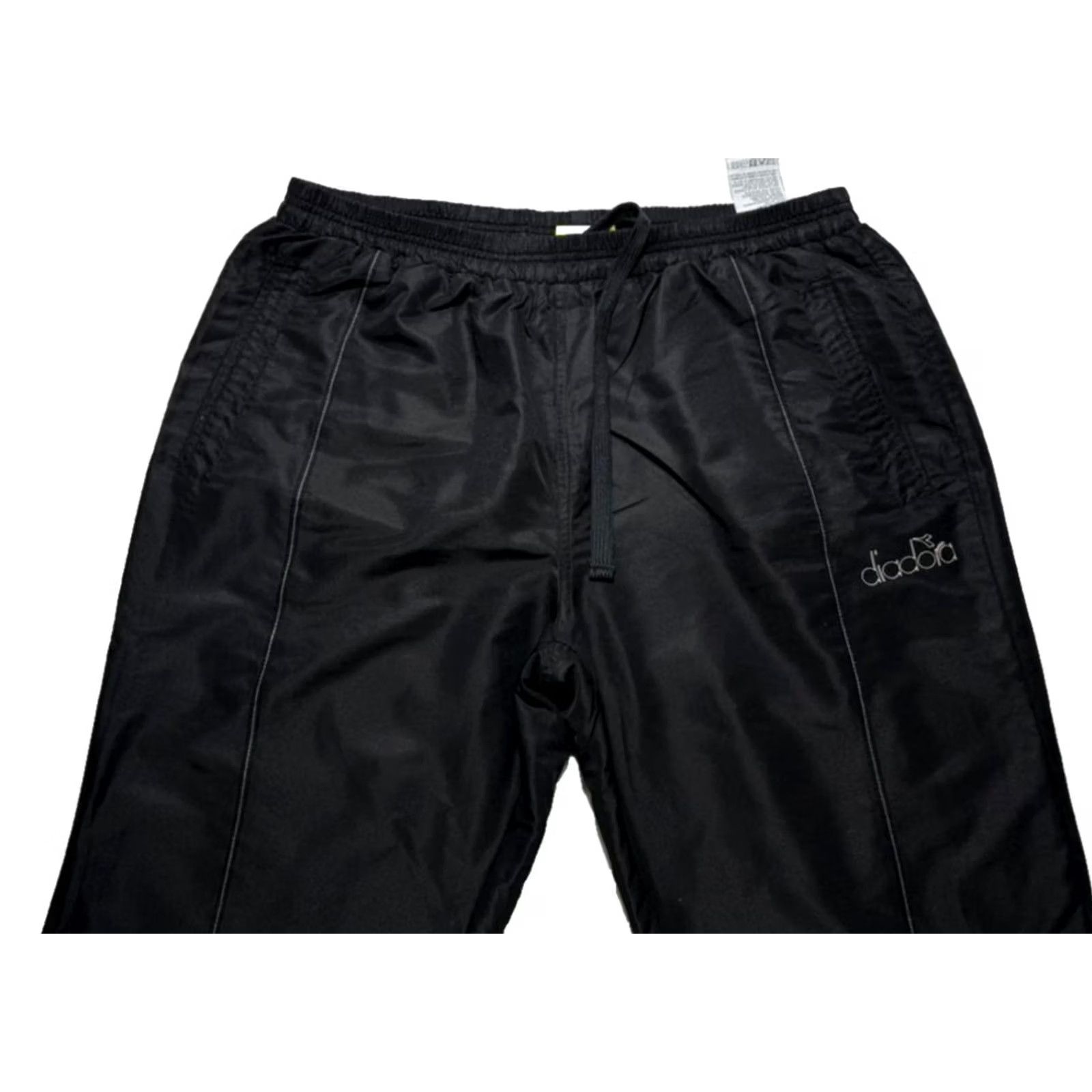 Diadora Diadora Mens Black Track Pants 2XL Regular XS? Size US 39 - 6 Thumbnail