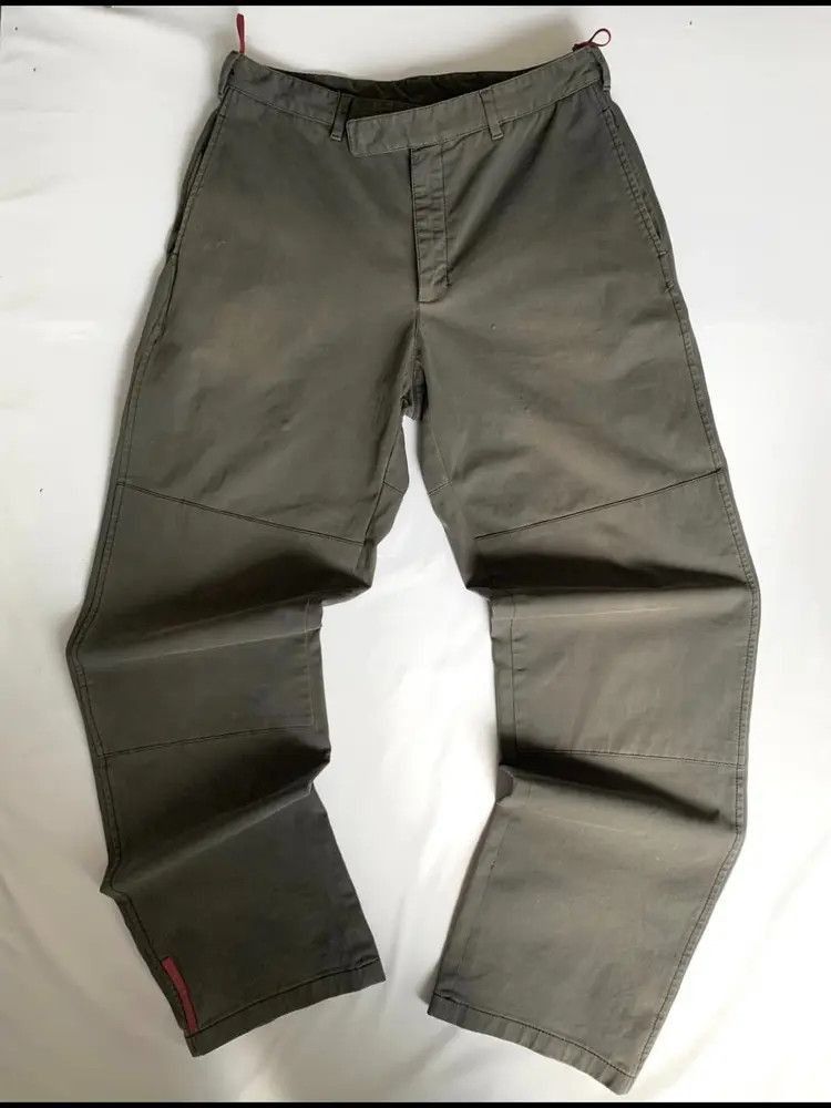 Prada Prada Sz 48 Prada 00ss Red Label Cargo Pants-2506 Size US 32 / EU 48 - 1 Thumbnail