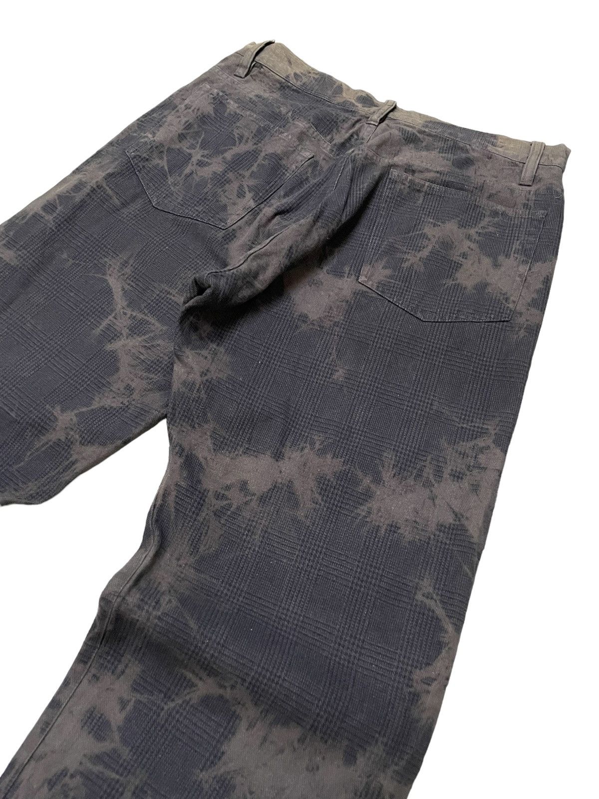 If Six Was Nine × Roots × semanticdesign Root Three Japan Smokey Mud Check Plaid Pants Size US 30 / EU 46 - 11 Thumbnail