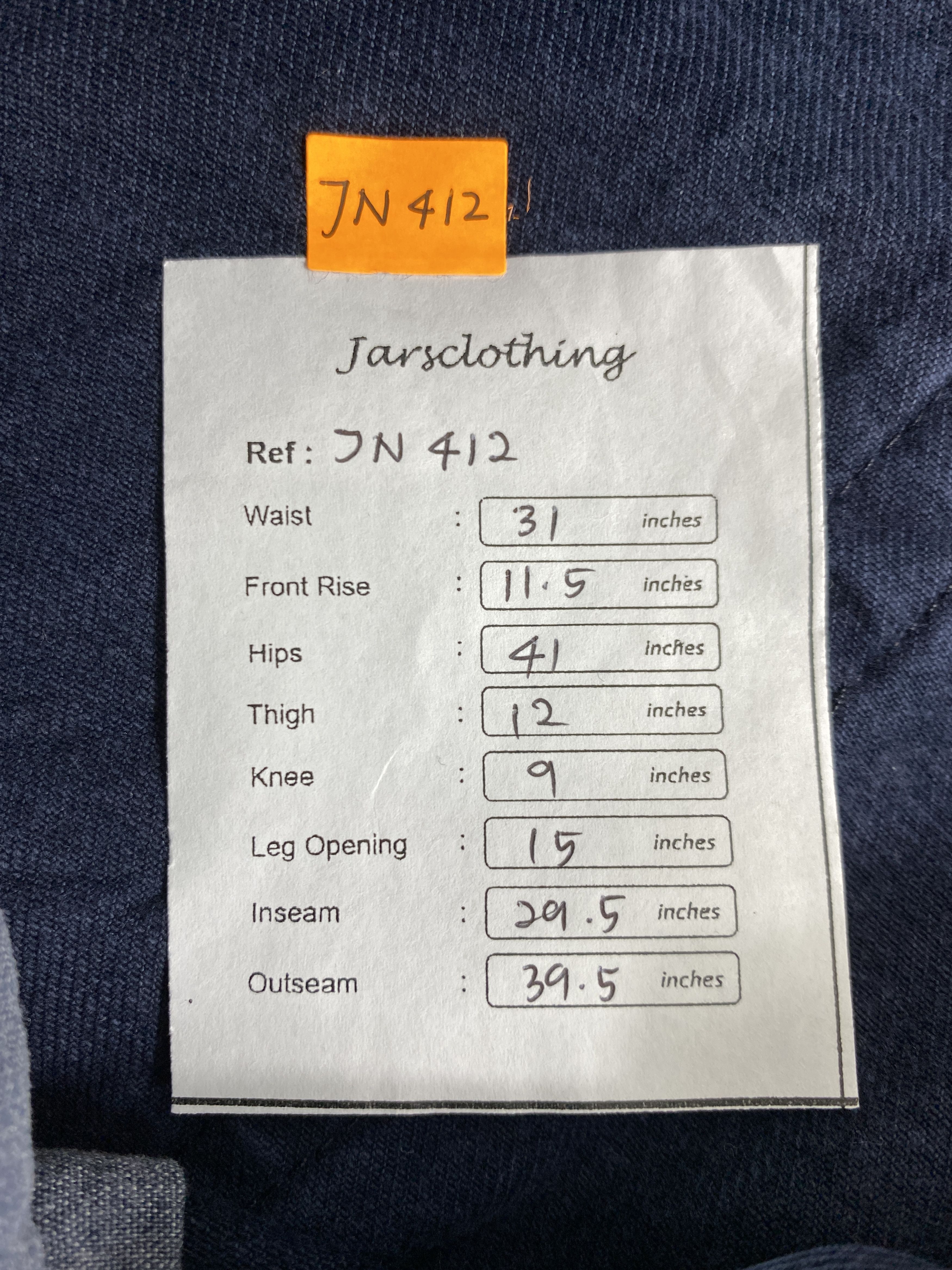 Levi's Vintage Levis 505 Regular Fit Jeans NavyFaded Indigo 31x29.6 Size US 31 - 8 Thumbnail