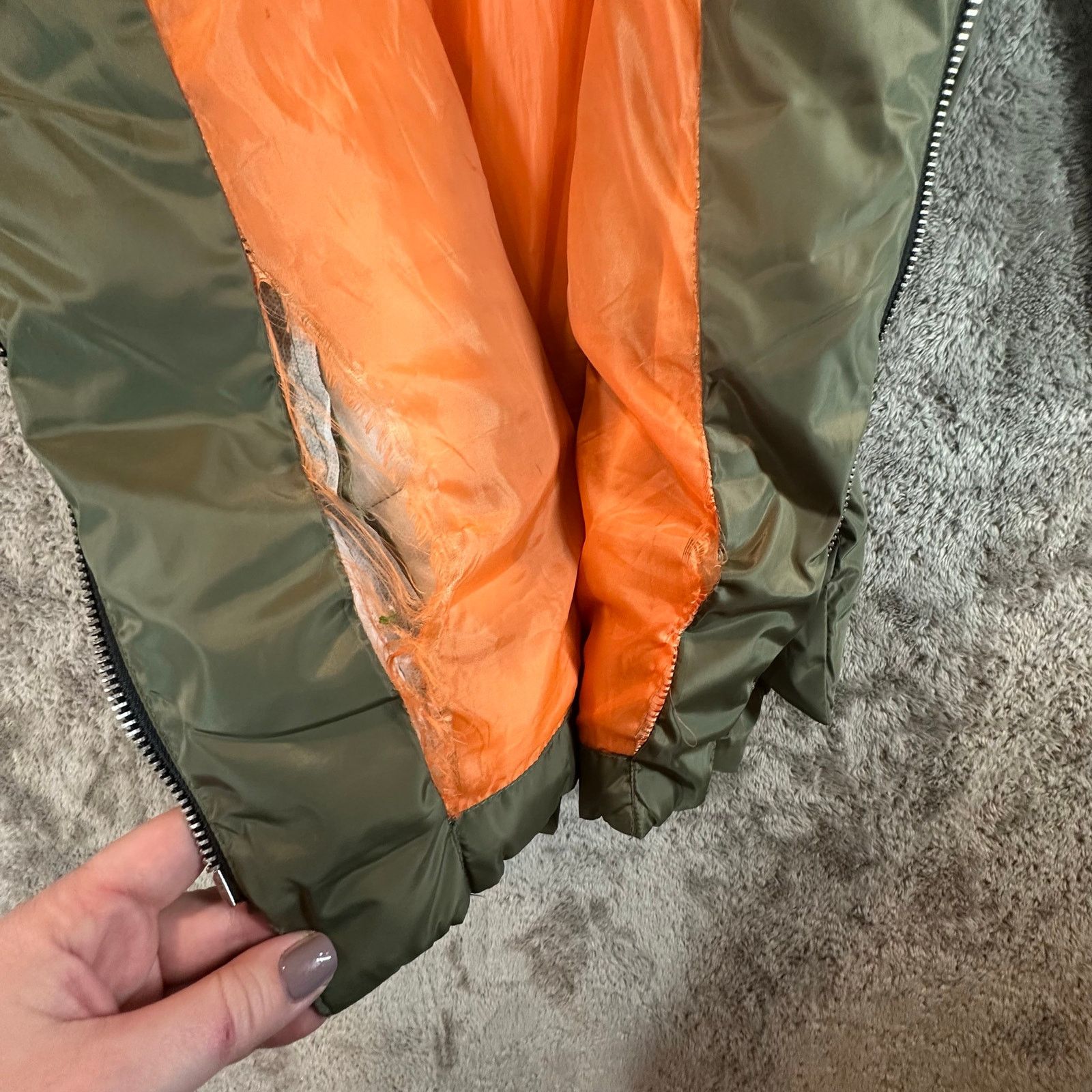 Other Ci Sono Green Hooded Oversized Puffy Parka Puffer Coat M Size M / US 6-8 / IT 42-44 - 8 Thumbnail