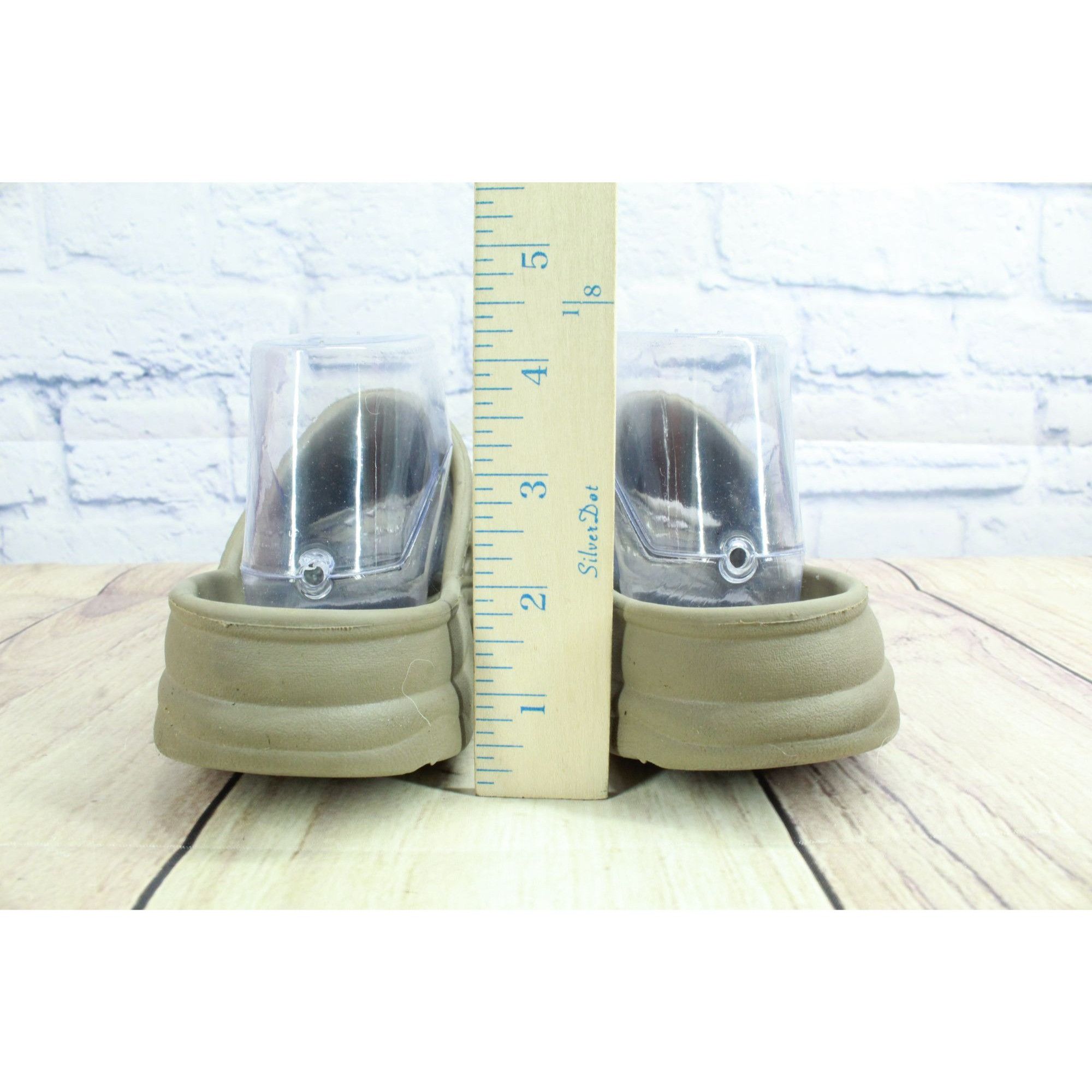L.L. Bean LL Bean Rubber Slip-On Waterproof Cutout Outdoor Sandals Size US 9 / IT 39 - 6 Thumbnail