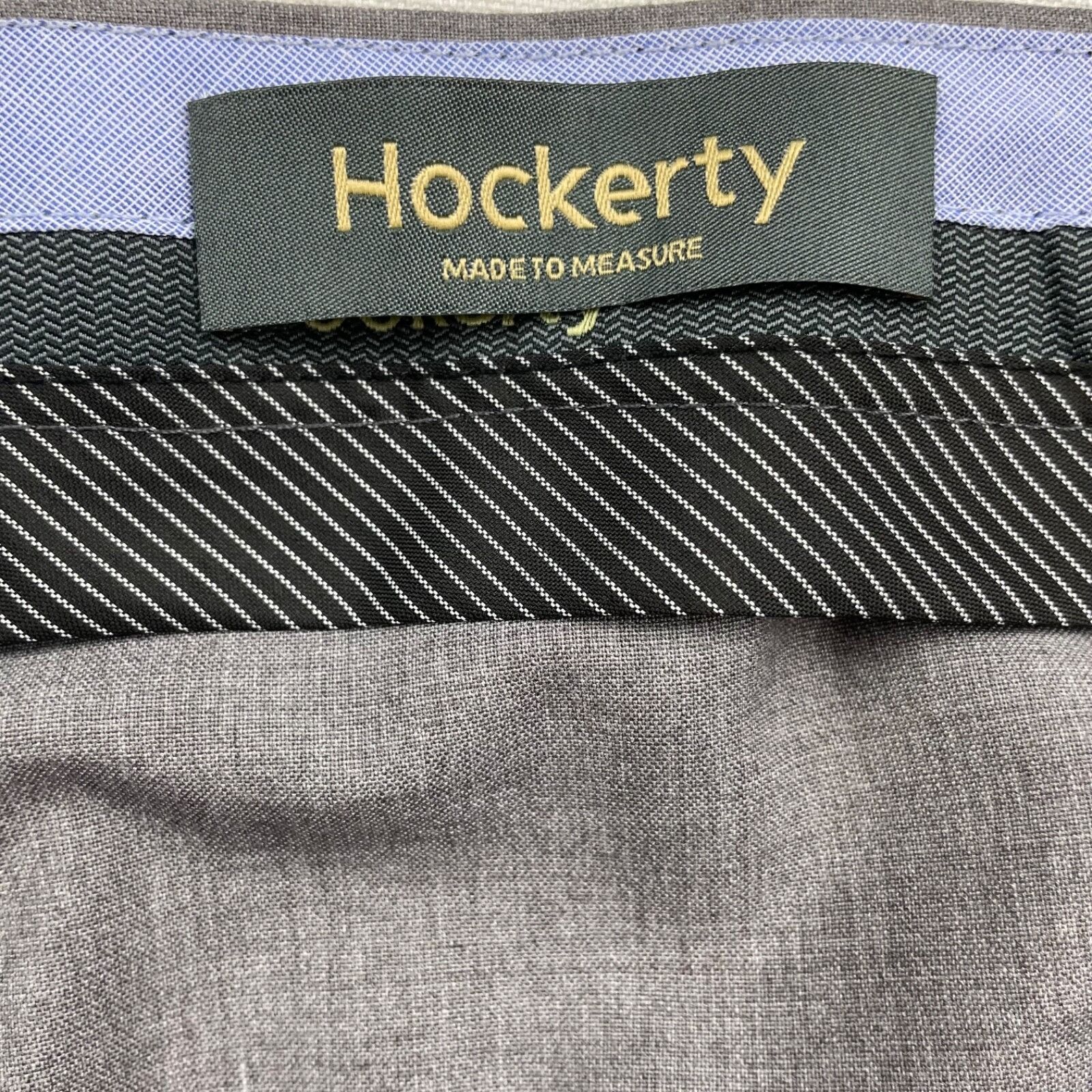 Other Hockerty Men's Bespoke 100% Wool One-Button Suit Gray • 54R Size 54R - 11 Thumbnail