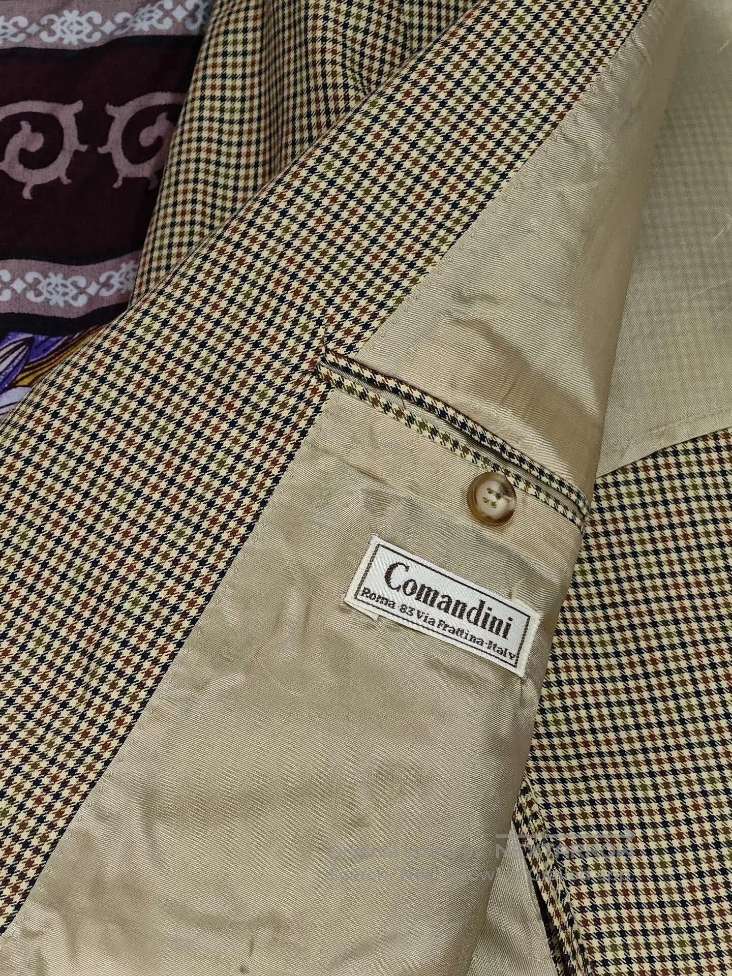 Corneliani Comandini Italian Cotton Casual Blazer. Size US M / EU 48-50 / 2 - 7 Thumbnail