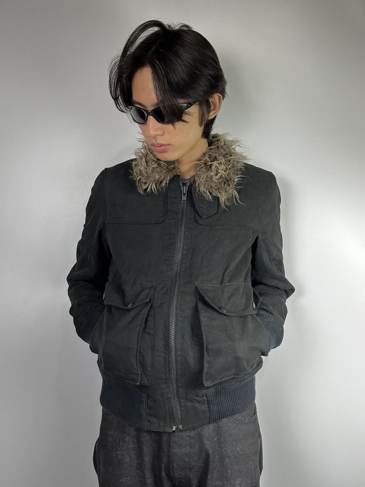 GOA Fur bono jacket hare ifsixwasnine vkei goa style Size US M / EU 48-50 / 2 - 12 Thumbnail