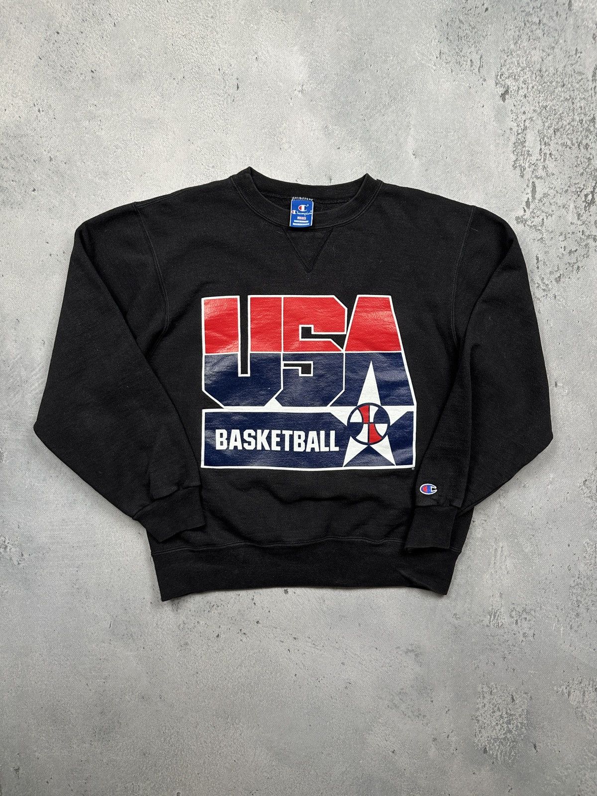 Champion Vintage 90’s USA Basketball Champion Reverse Weave Crewneck Size US L / EU 52-54 / 3 - 6 Thumbnail