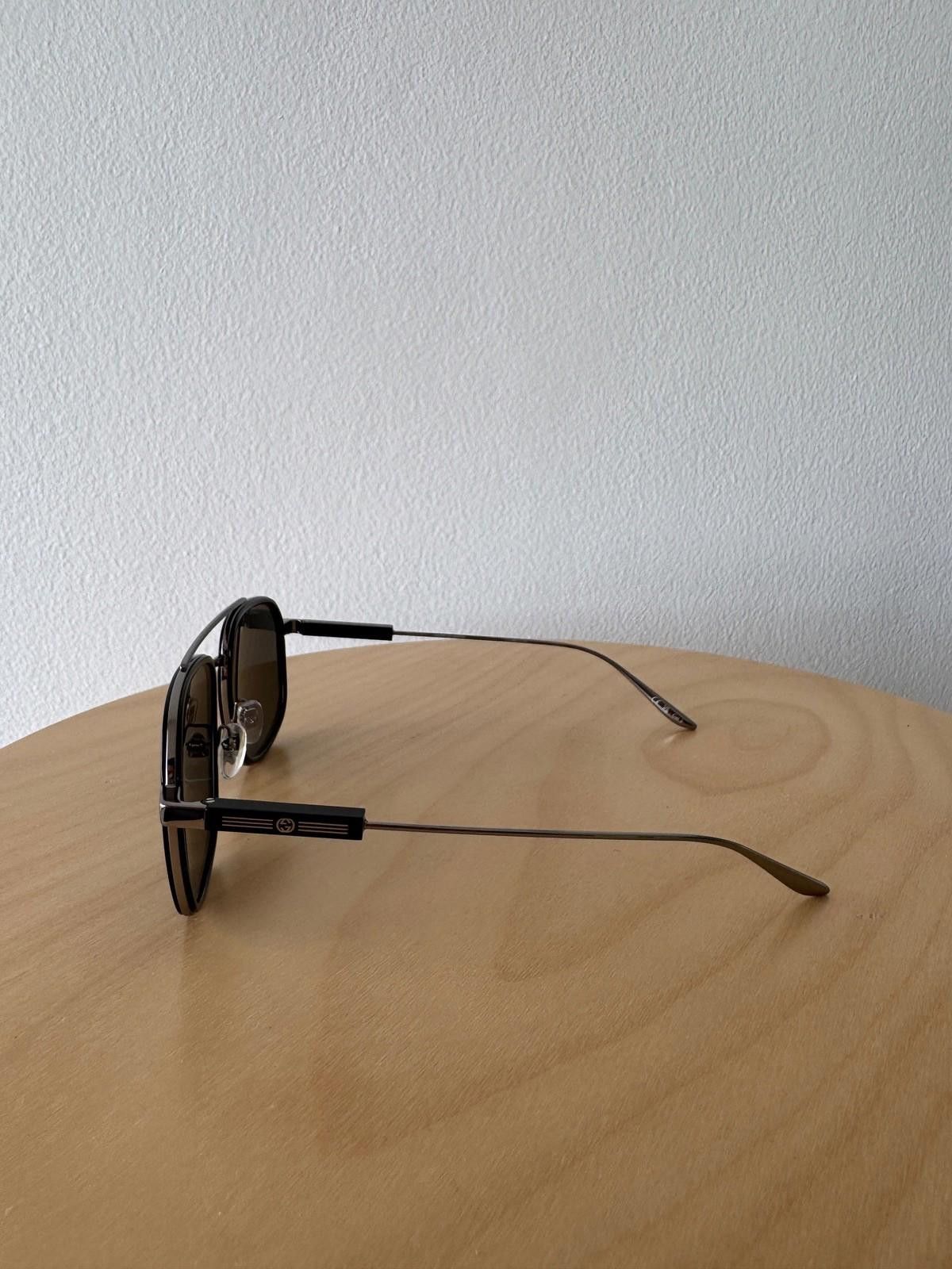Gucci New Gucci sunglasses womens mens GG1310S 001 ruthenium grey Size ONE SIZE - 4 Thumbnail