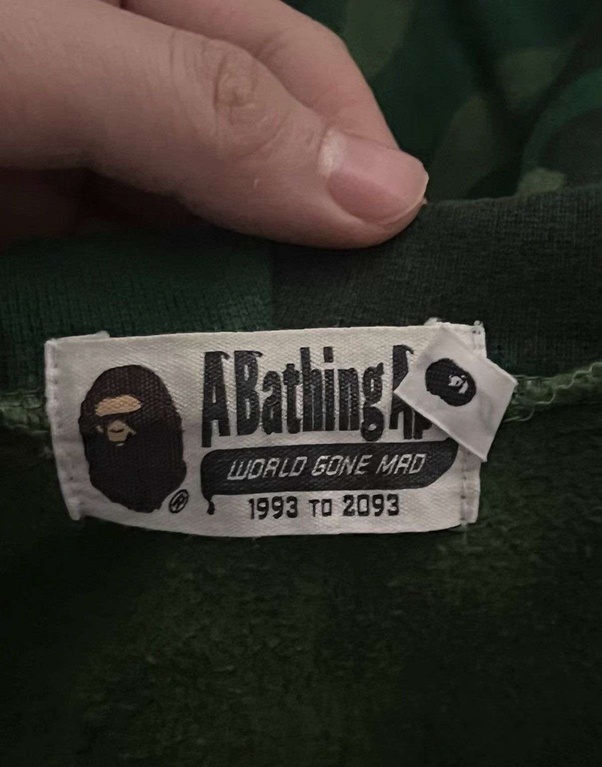 Bape BAPE OG Nigo era, ape head hoodie jacket Size US M / EU 48-50 / 2 - 3 Thumbnail