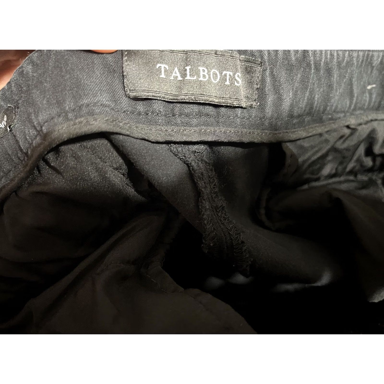 Talbots Talbots Pants Women 16P Black Chatham Ankle Pant Stretch Tapered Vintage Size 38" / US 16 / IT 52 - 6 Thumbnail