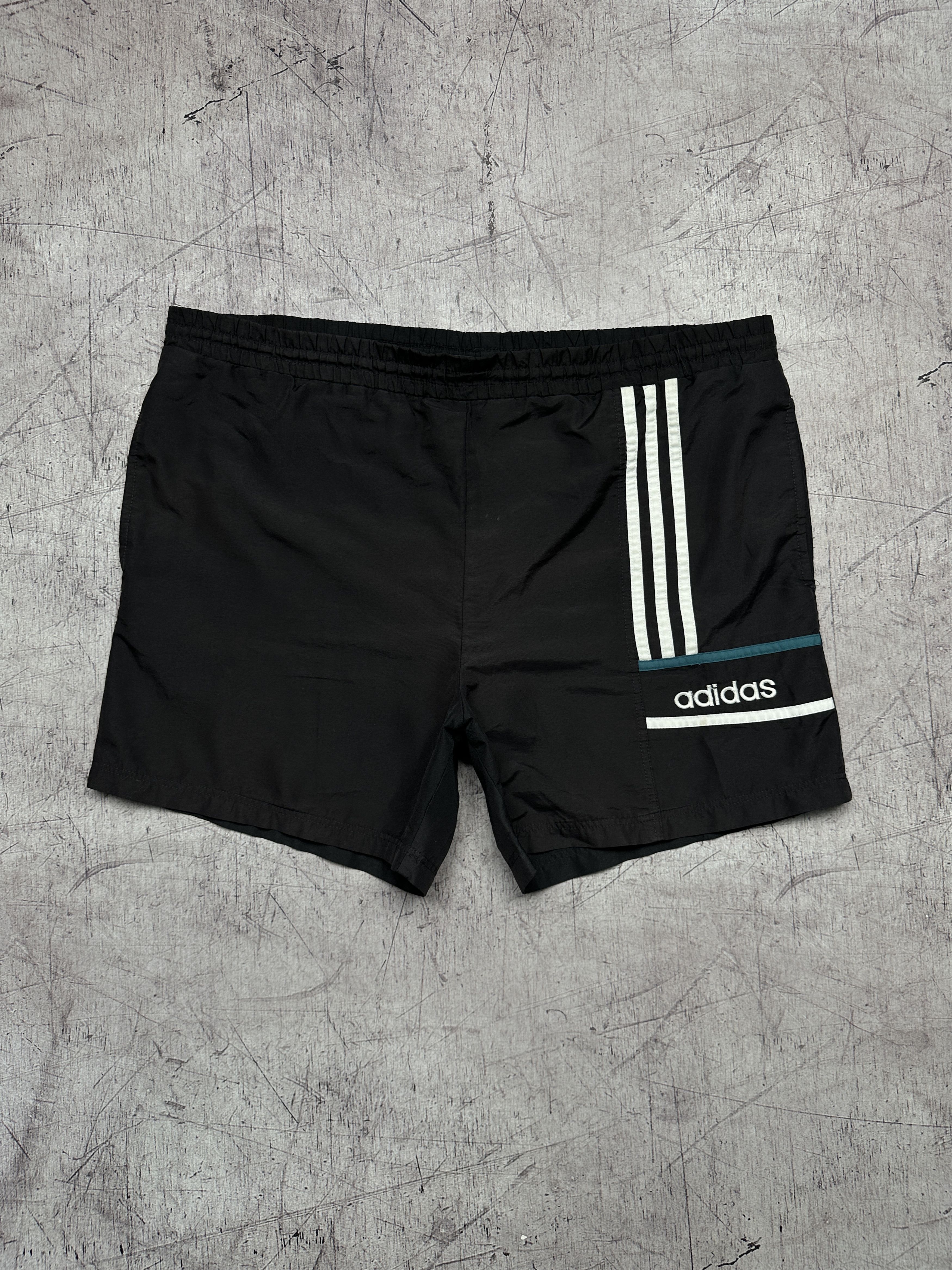 Adidas Adidas 90s Vintage Mens Nylon Shorts Size US 32 / EU 48 - 1 Thumbnail