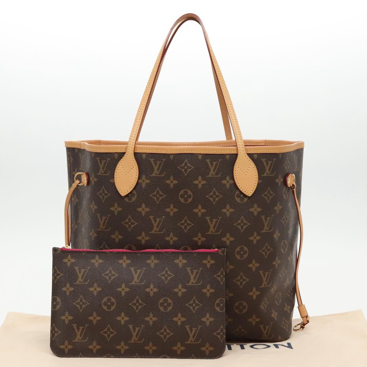 Louis Vuitton LOUIS VUITTON Monogram Neverfull MM Tote Bag M40156 Size ONE SIZE - 12 Thumbnail