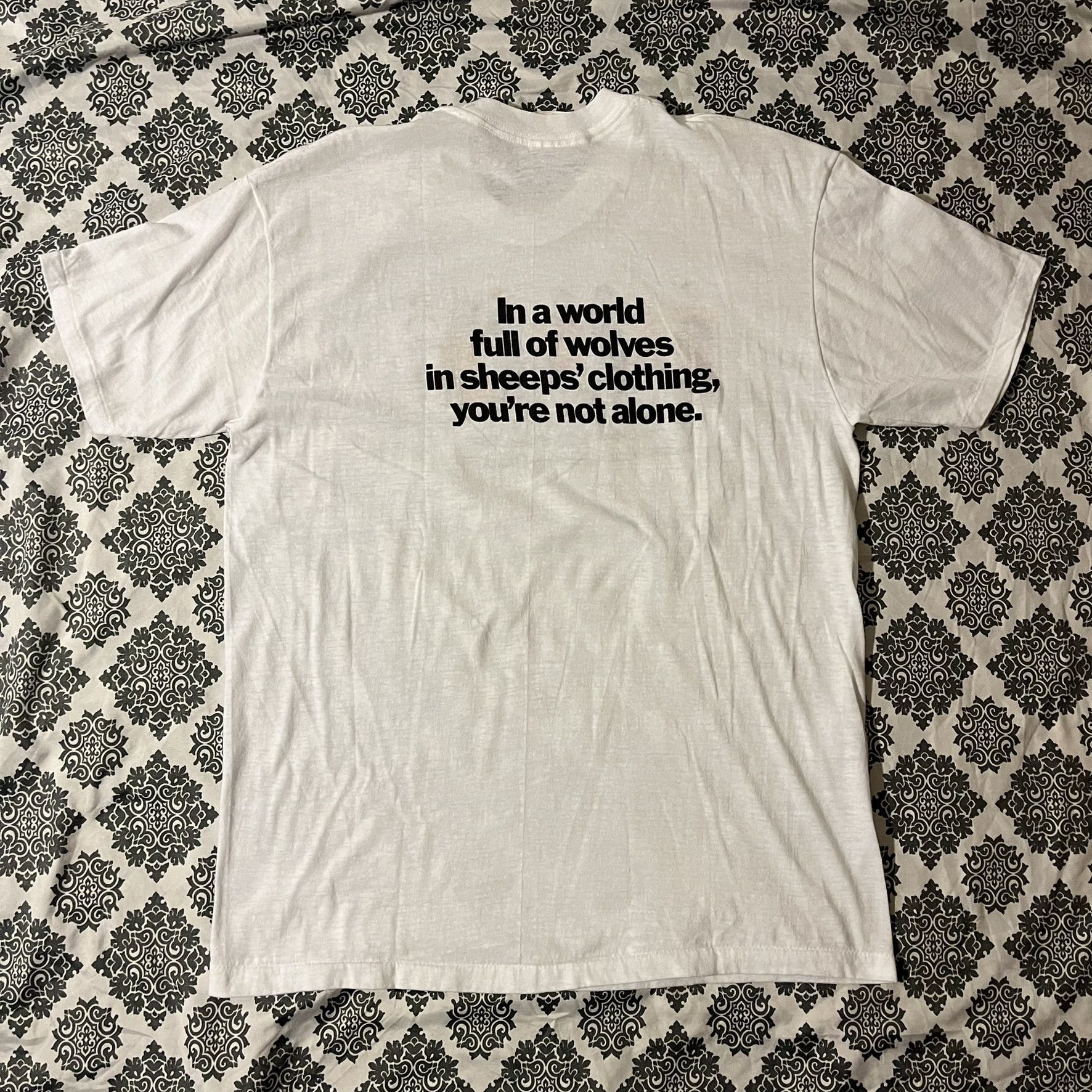 Vintage VTG 80s Worldwide Facilities, Inc. Funny Single Stitched Tee Size US XL / EU 56 / 4 - 2 Thumbnail