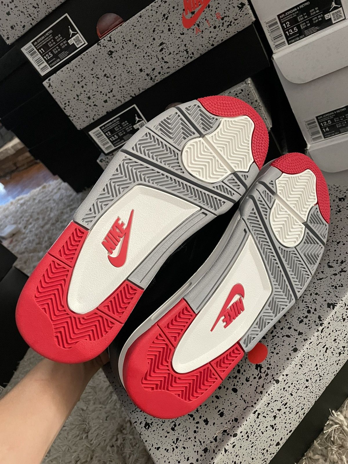 Jordan Brand Jordan 4 Bred Reimagined Size US 9 / EU 42 - 7 Thumbnail