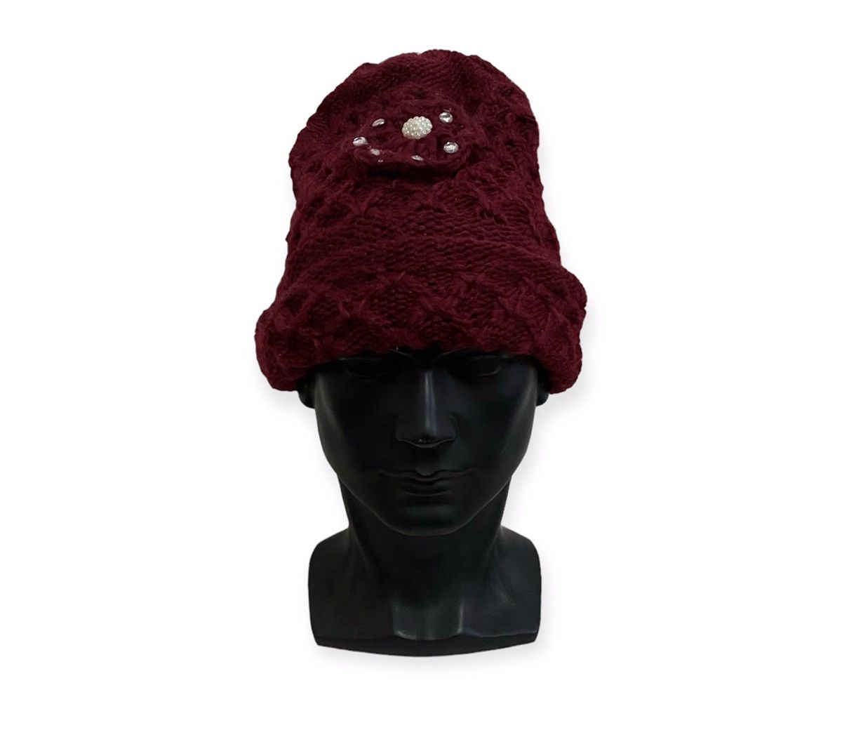 Japanese Brand Japanese Brand Knit Beanie Hat Size ONE SIZE - 1 Thumbnail