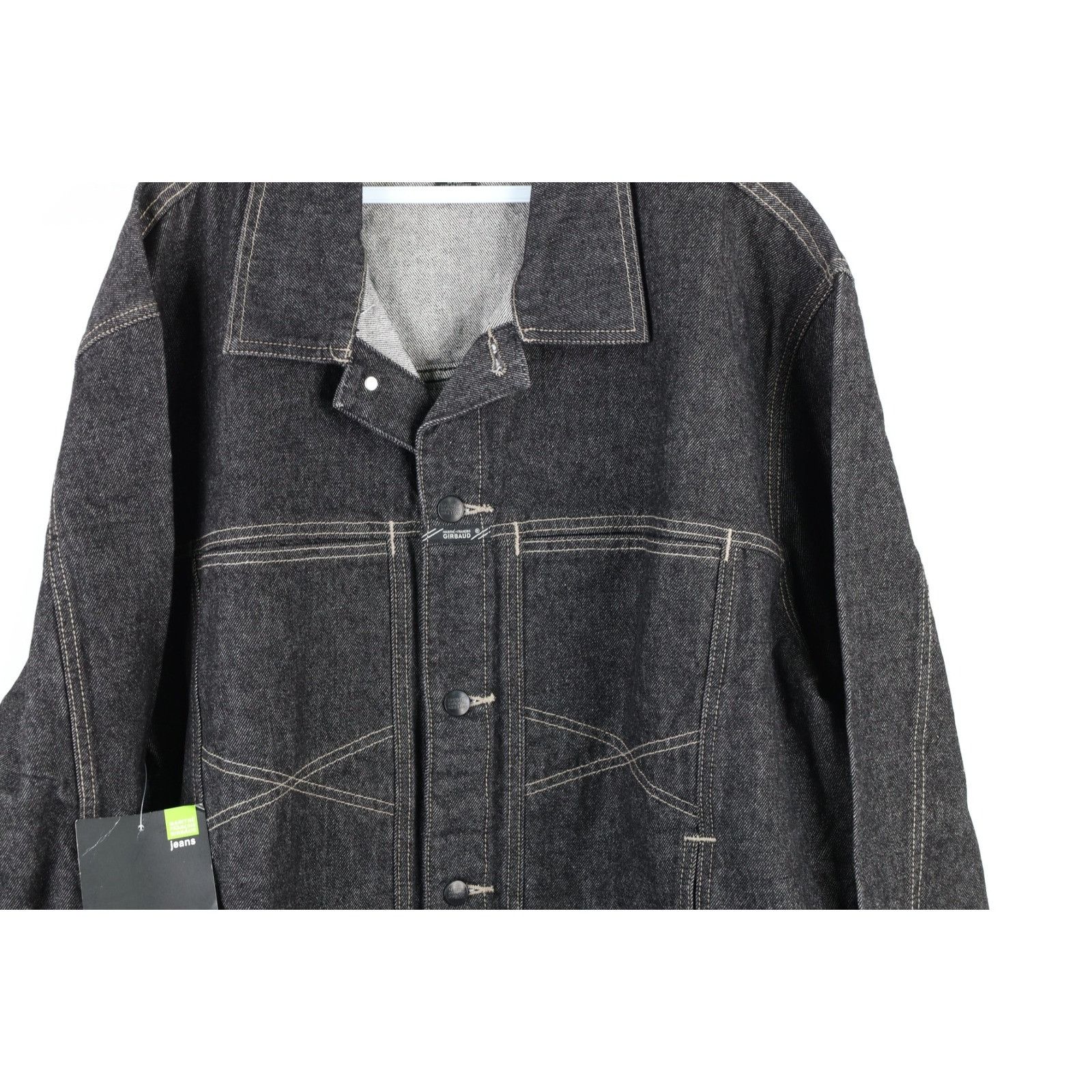Marithe + Francois Girbaud × Vintage NOS Vintage 90s Marithe Francois Girbaud Denim Jacket Size US XL / EU 56 / 4 - 3 Thumbnail