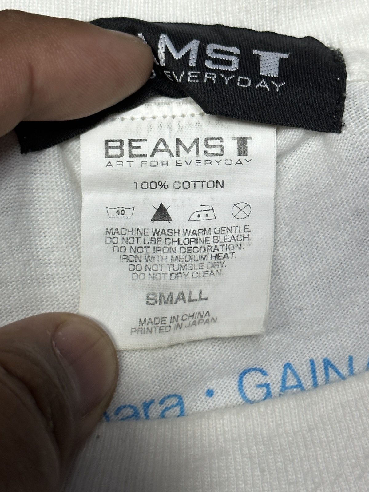 Anime × Beams Plus × Vintage Rei Evangelion Anime Japan Rare Tshirt Size US S / EU 44-46 / 1 - 9 Thumbnail