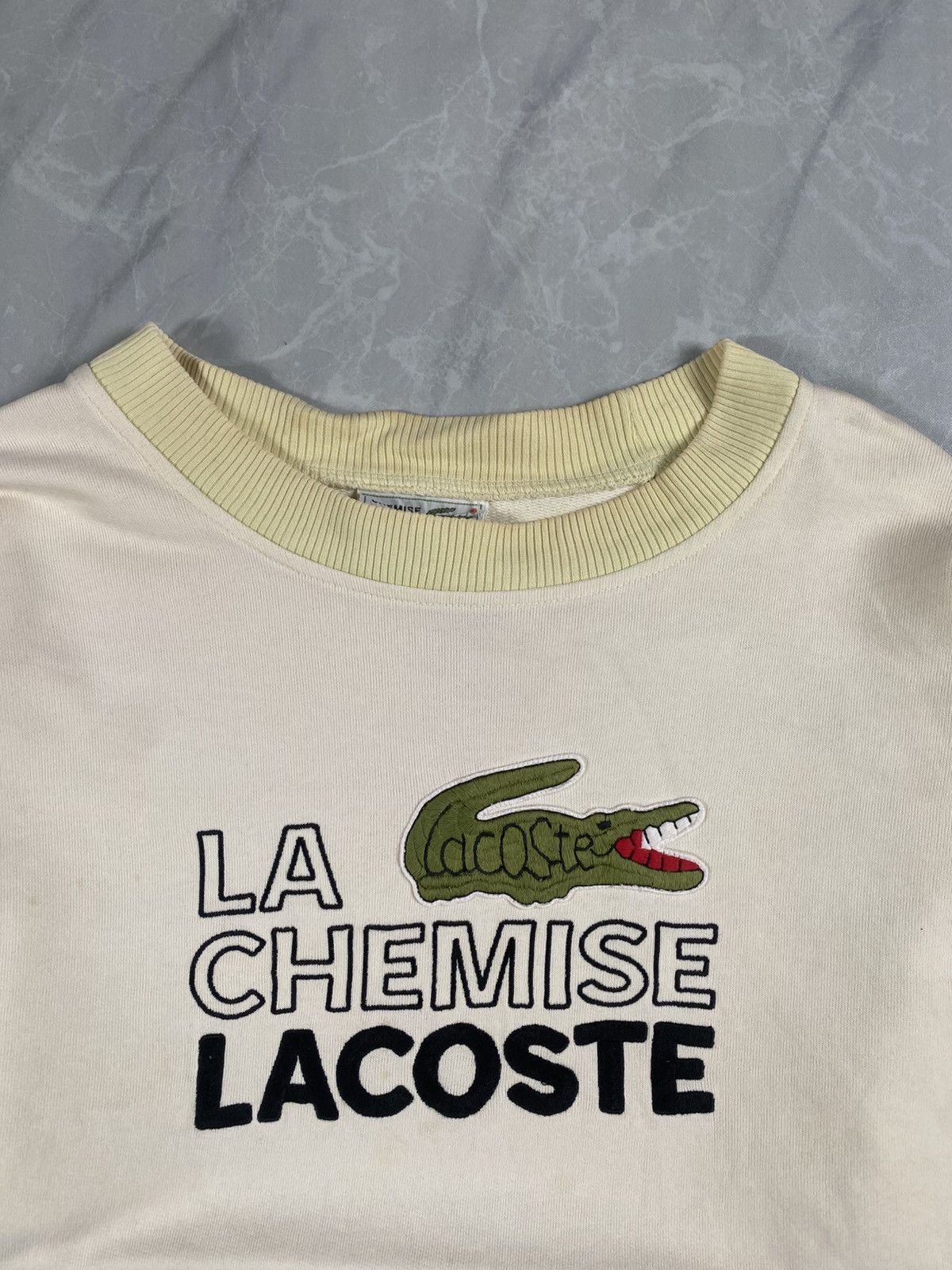 Lacoste Vintage 90s Japan Lacoste Boxy Crewneck Size US M / EU 48-50 / 2 - 2 Thumbnail