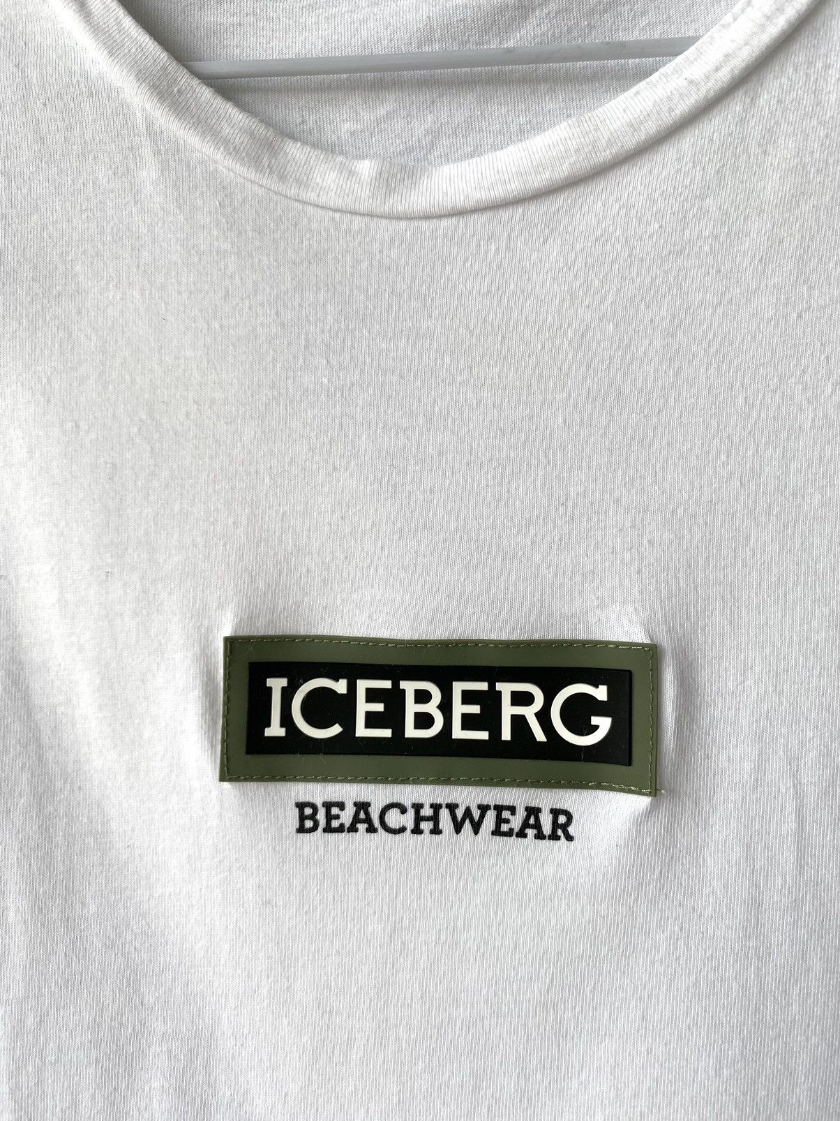 Iceberg Iceberg Big Print T Shirt Luxury Tee Size US XXL / EU 58 / 5 - 4 Thumbnail
