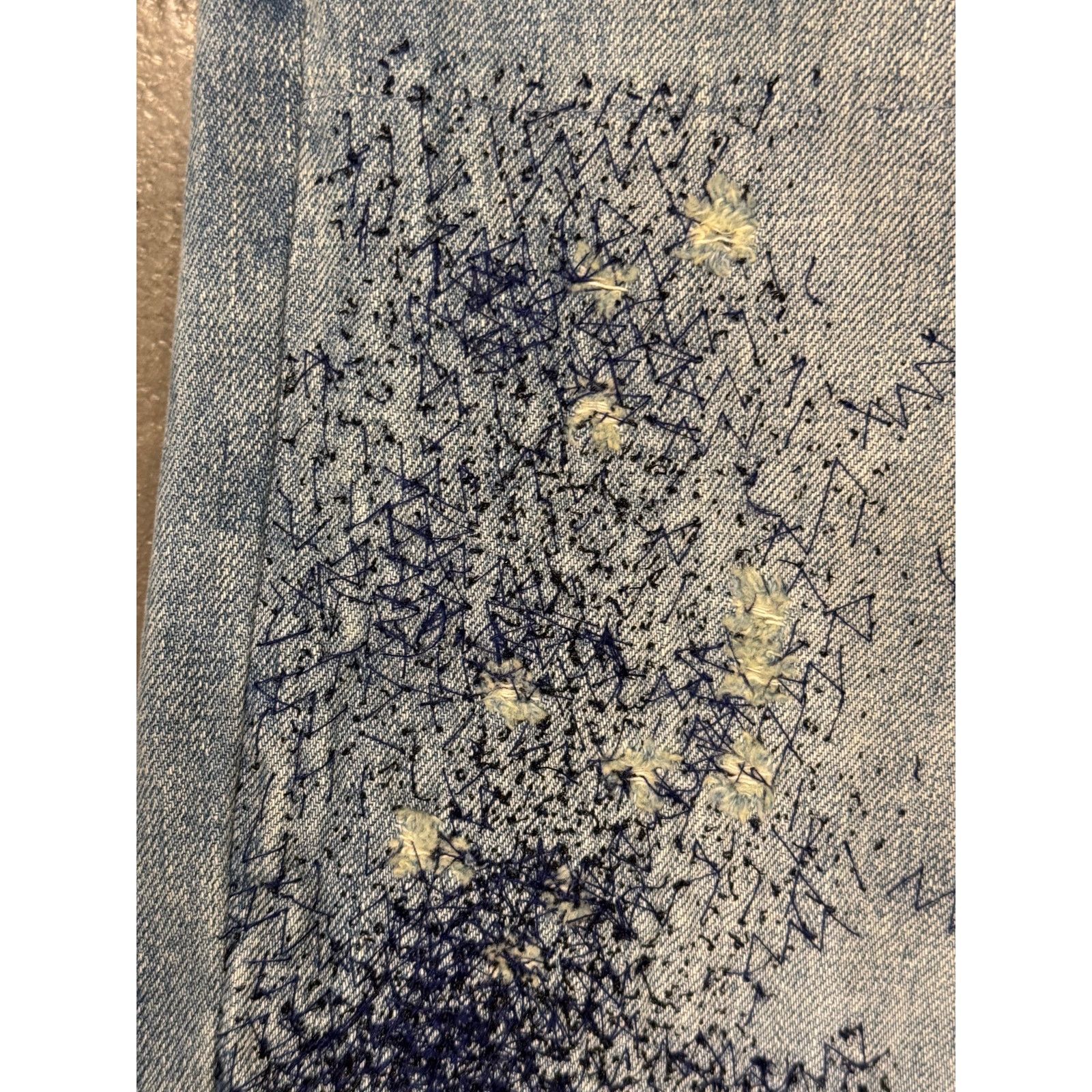 Kapital 2000s Kapital boro distressed jeans Size 25" / US 0 / IT 36 - 5 Thumbnail