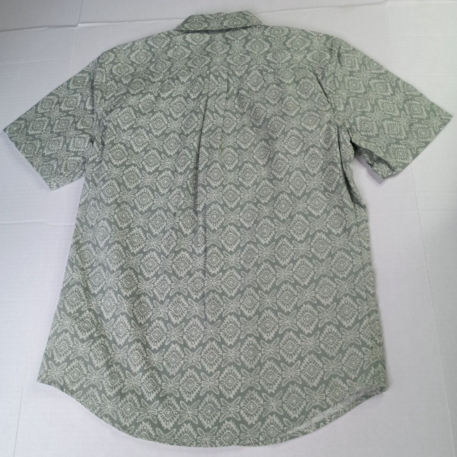 Chaps Chaps Seacoast Wash Chambray Woven Shirt Men's S Green Size US S / EU 44-46 / 1 - 7 Thumbnail