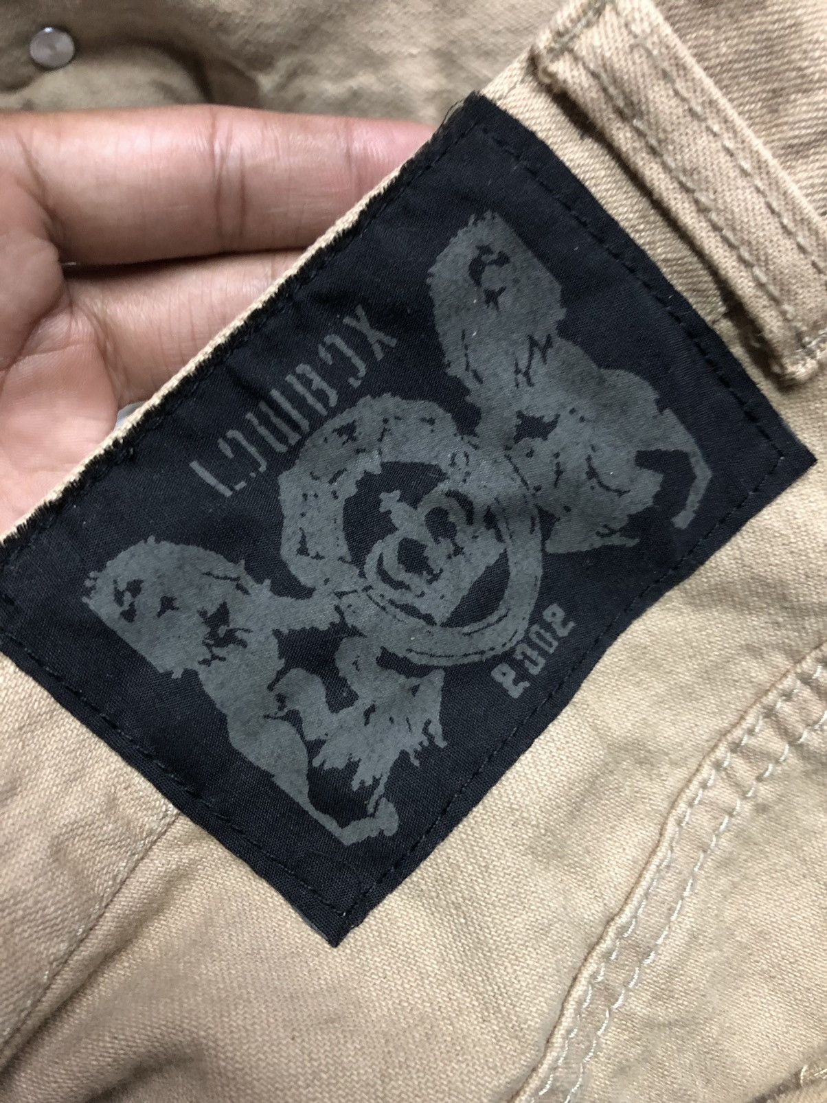 Japanese Brand RECONSTRUCTED LOWBOX DENIM Size US 29 - 4 Thumbnail