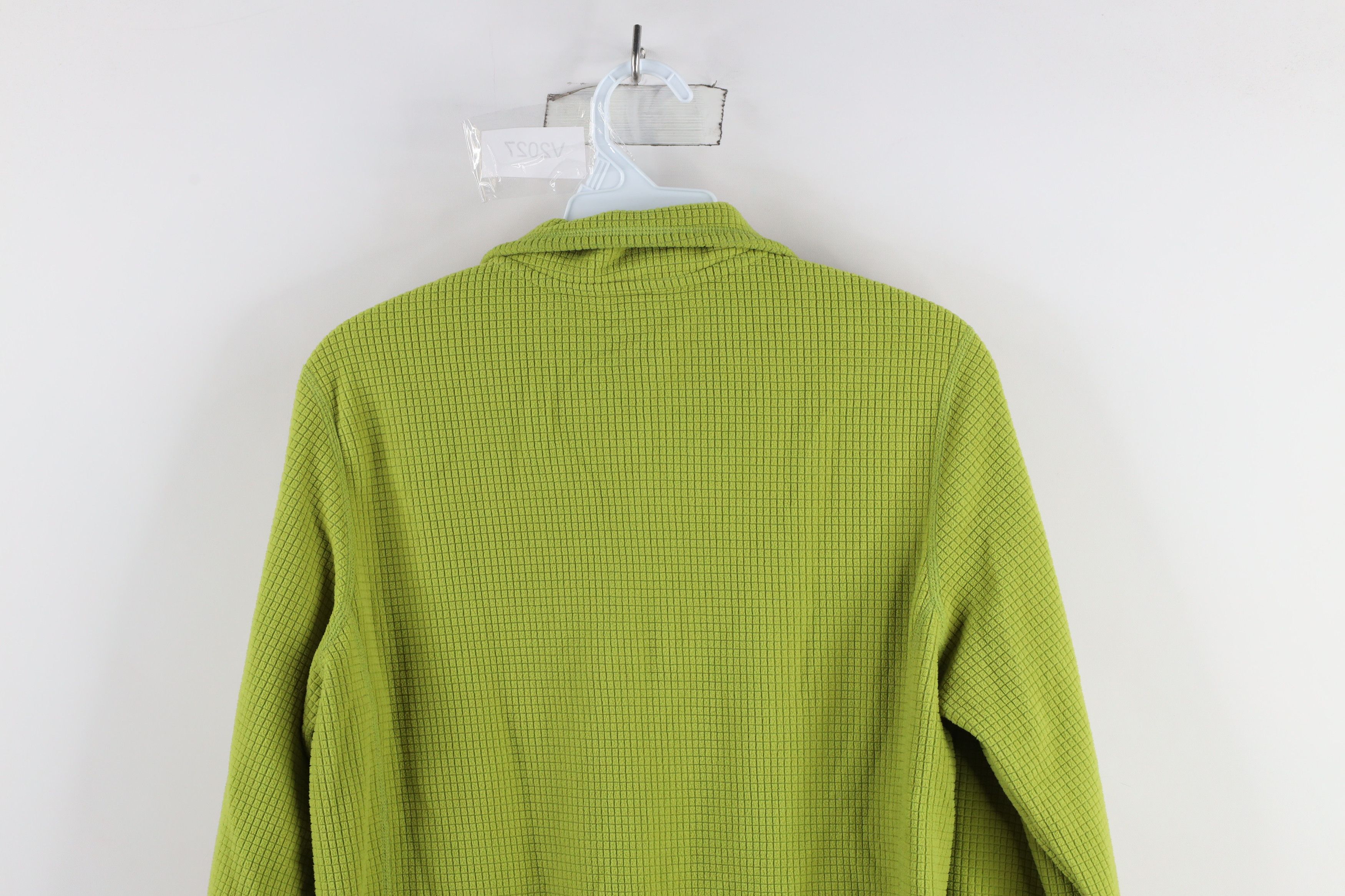 Orvis × Vintage Orvis Trout Bum Fleece Half Zip Pullover Sweater Lime Green Size US M / EU 48-50 / 2 - 8 Thumbnail