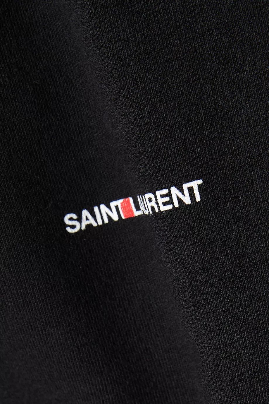 Saint Laurent Paris o1s1wg111124 Dup / Rive Gauche Hoodie in Black Size US S / EU 44-46 / 1 - 7 Thumbnail