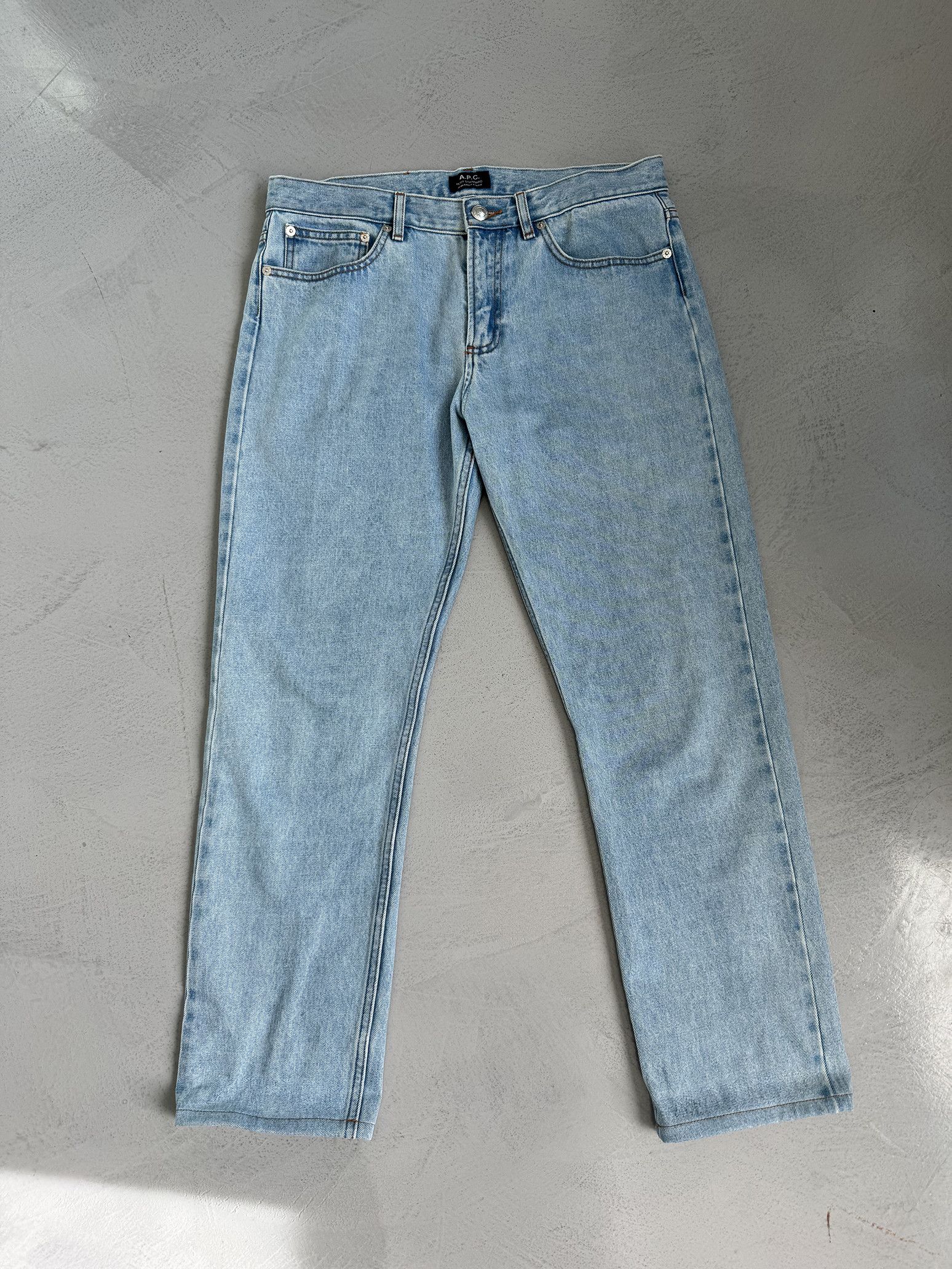 JJJJound x A.P.C Petit Standard Jeans Size 31 Denim Blue