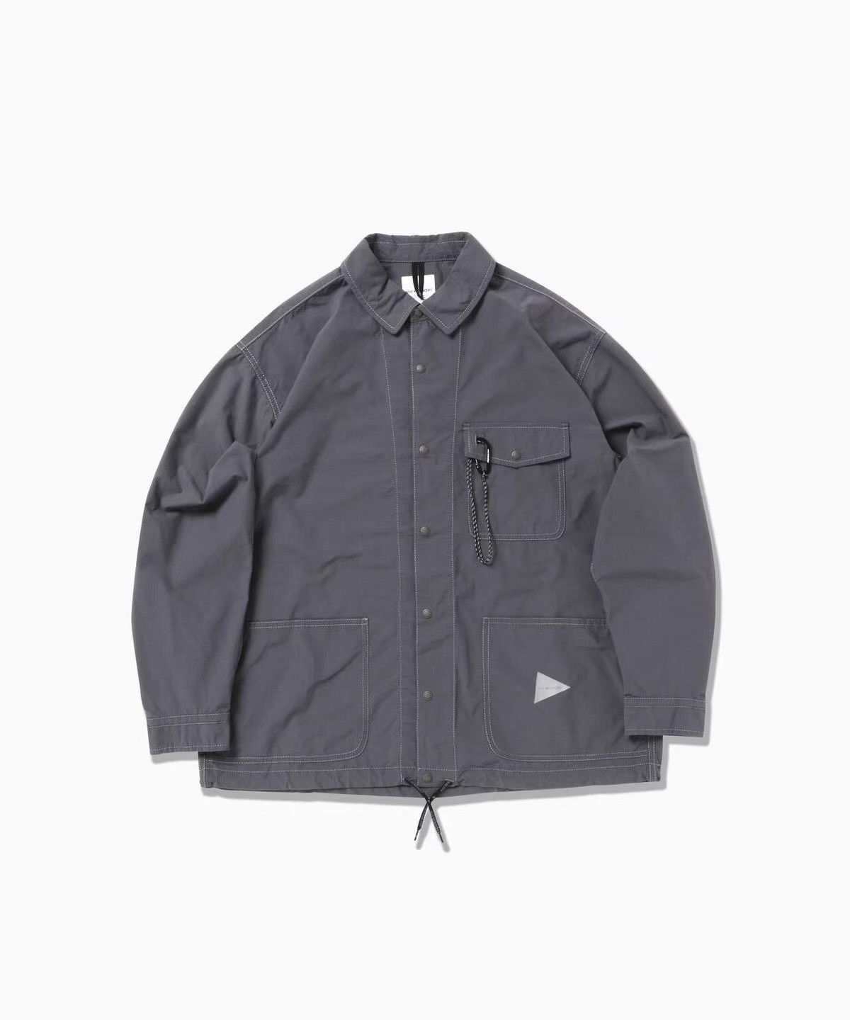 And Wander 2026SS CORDURA Cotton Rip Shirt Jacket Ｑ22 Size US M / EU 48-50 / 2 - 1 Thumbnail