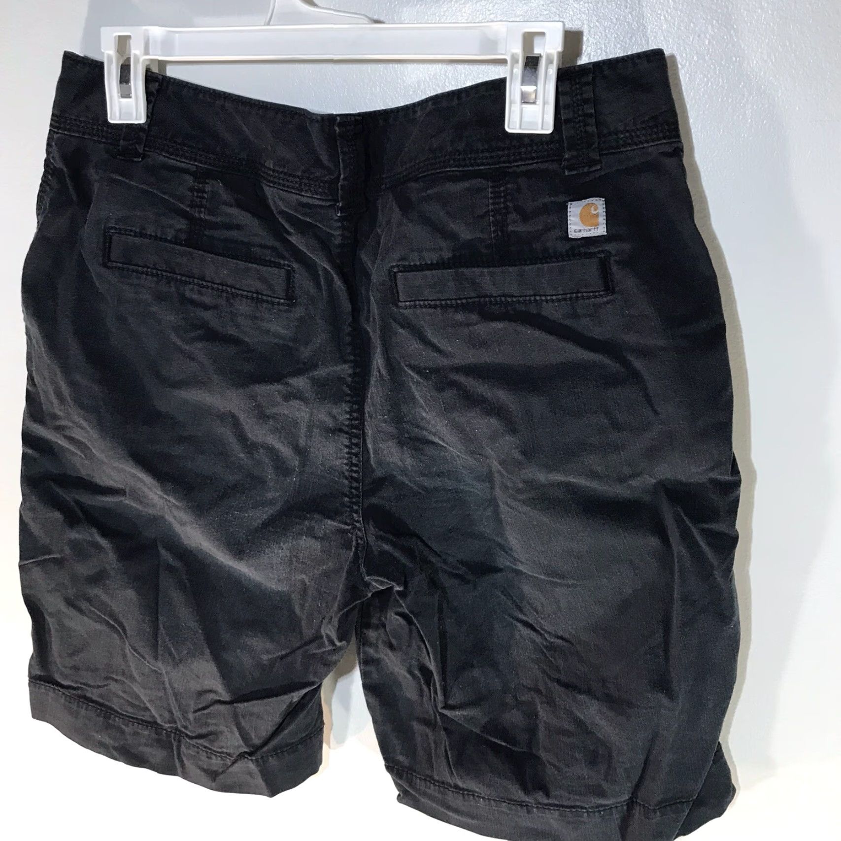Carhartt Vintage Carhartt Bermuda Shorts Womens Size 12 Black Cotton Spandex Casual Summer Women Size 34" / US 12 / IT 48 - 2 Thumbnail
