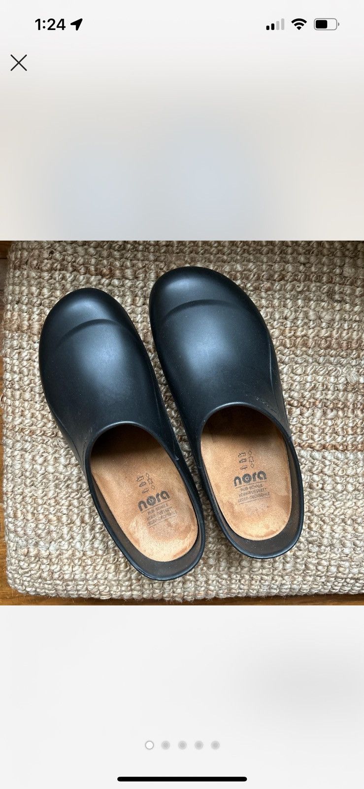 Italian rubber clogs sales
