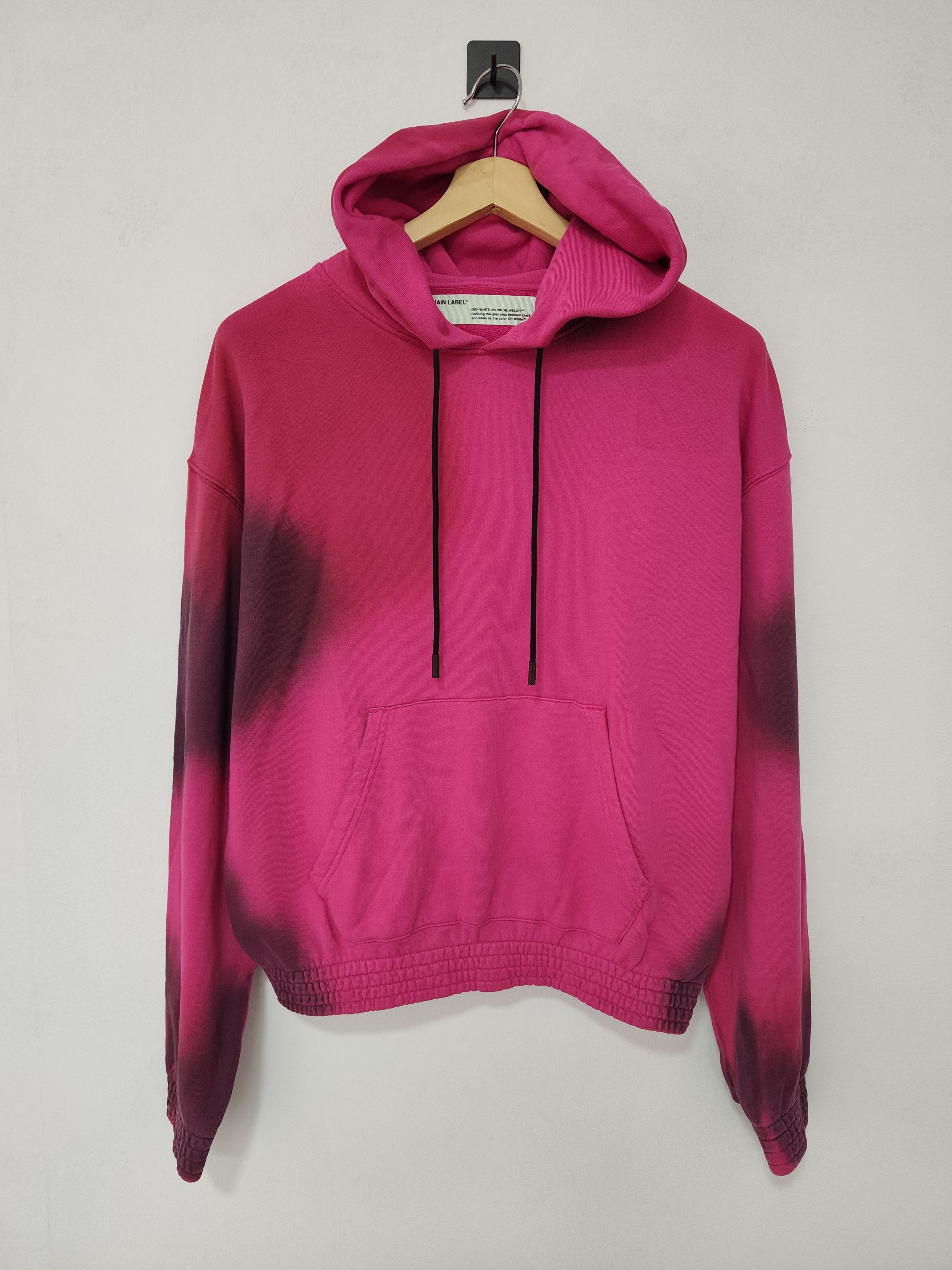 Off-White Off-White "Spray/Tie-Dye Arrows Hoodie" Size US M / EU 48-50 / 2 - 1 Thumbnail