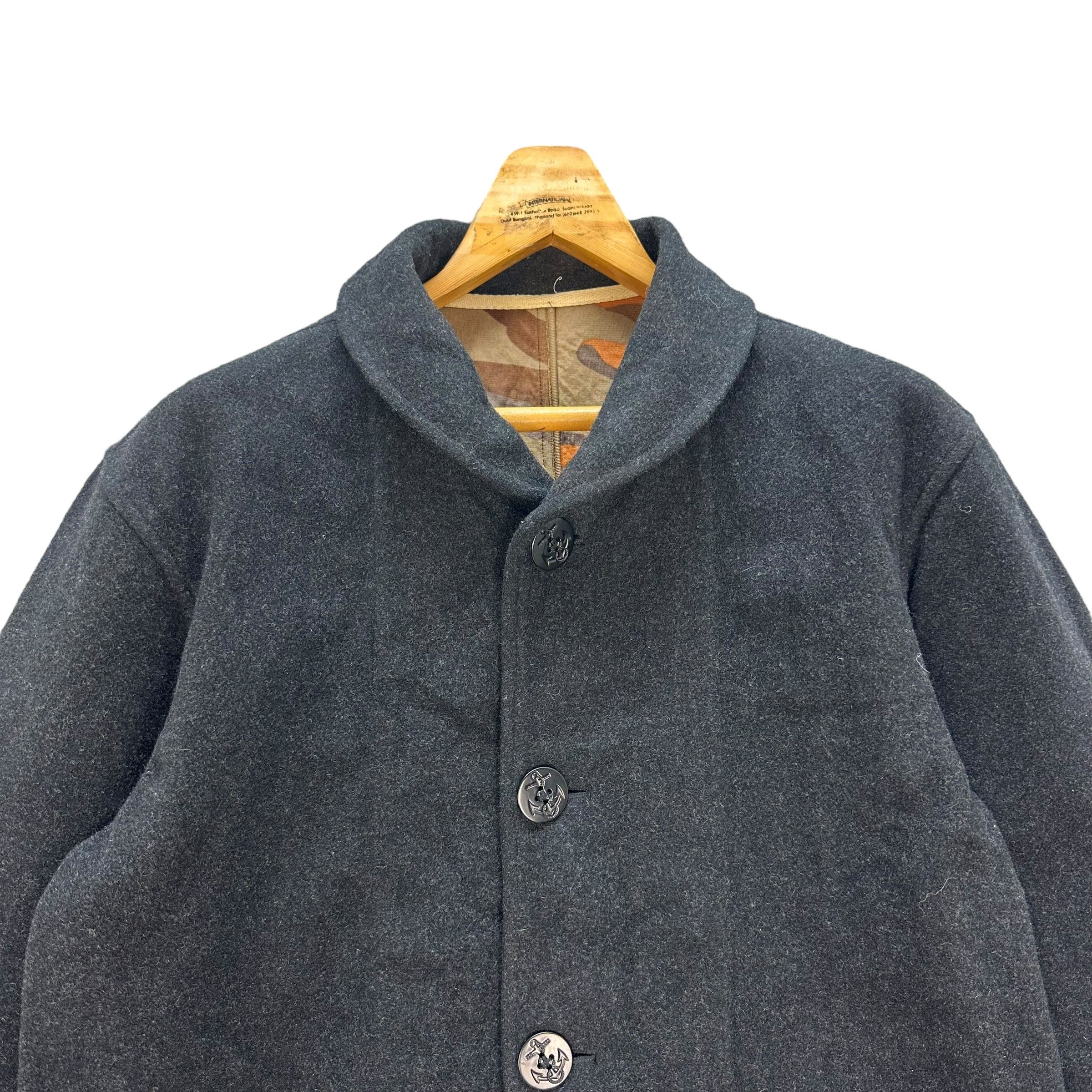 Johnbull JOHN BULL CAMO LINED WOOL WORKWEAR JACKET #8811-028 Size US L / EU 52-54 / 3 - 3 Thumbnail