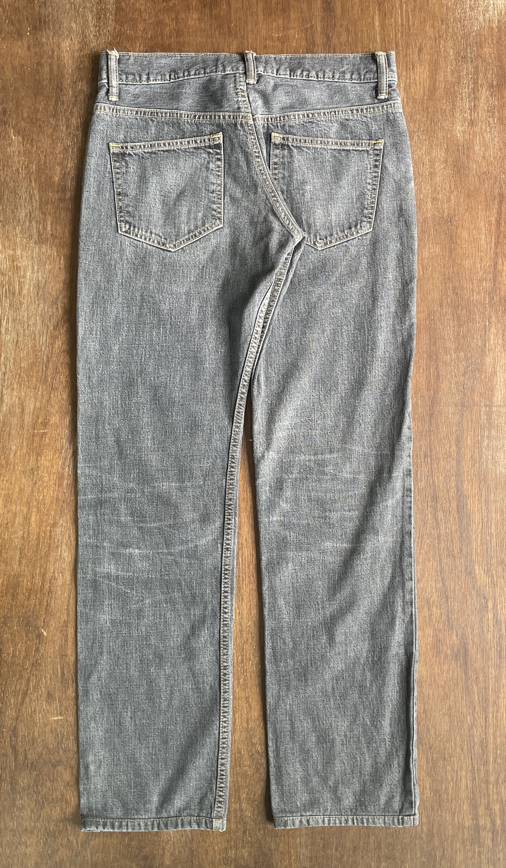 Yohji Yamamoto Y's Yohji Yamamoto Gray Denim Size US 30 / EU 46 - 9 Thumbnail