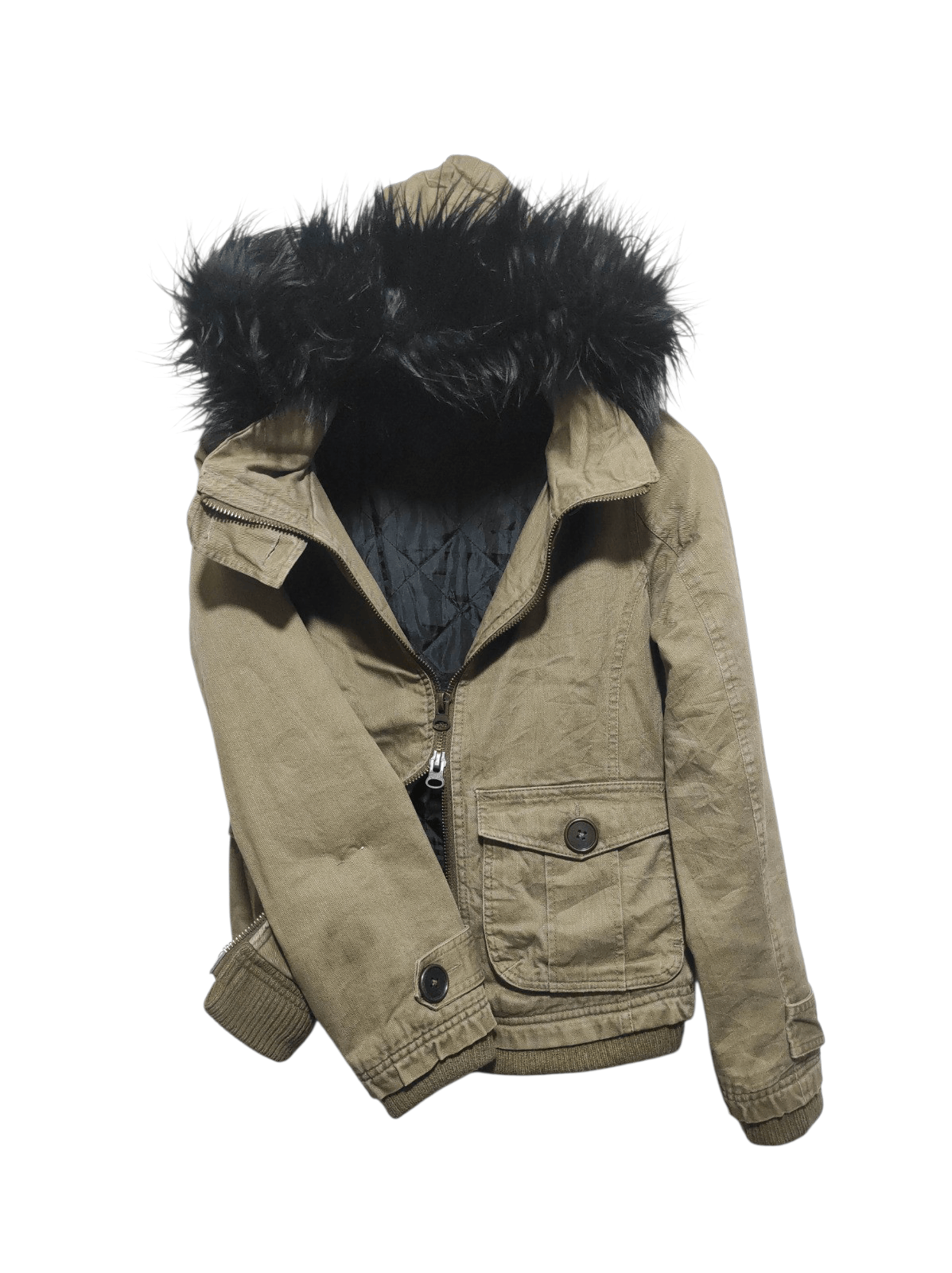 Japanese Brand Lucky Store double zip fur hoodie jacket ifsix LGB style Size US S / EU 44-46 / 1 - 1 Thumbnail