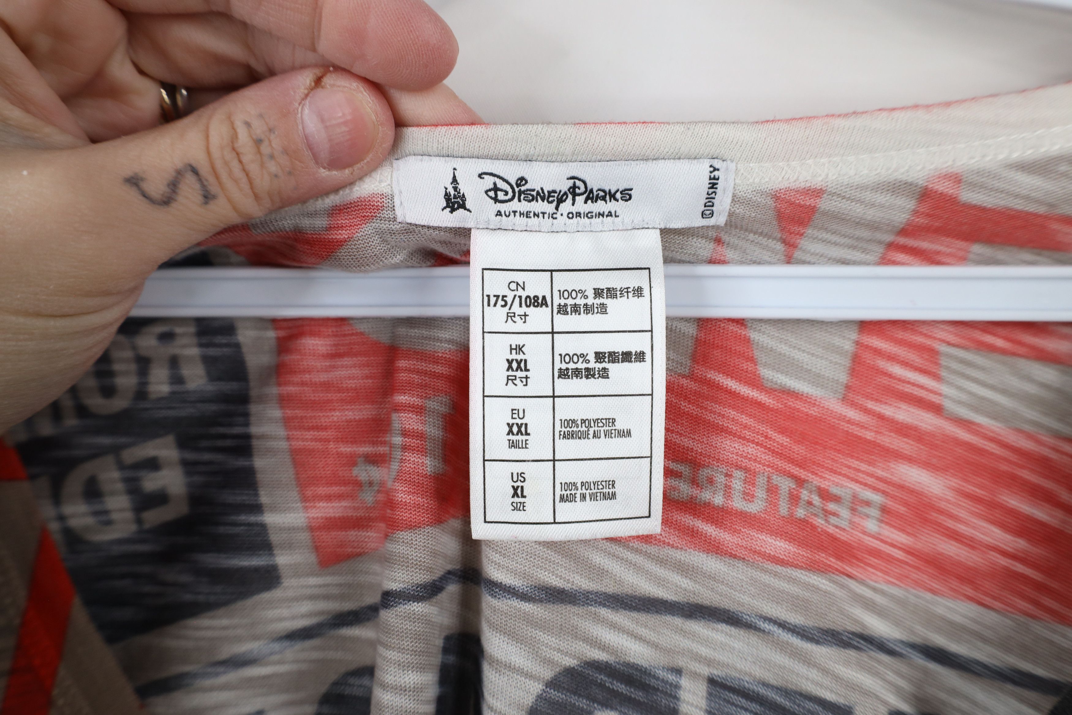 Disney × Vintage Vintage Y2K Disney Park Original Mickey Minnie Print T-Shirt Size XL / US 12-14 / IT 48-50 - 7 Thumbnail