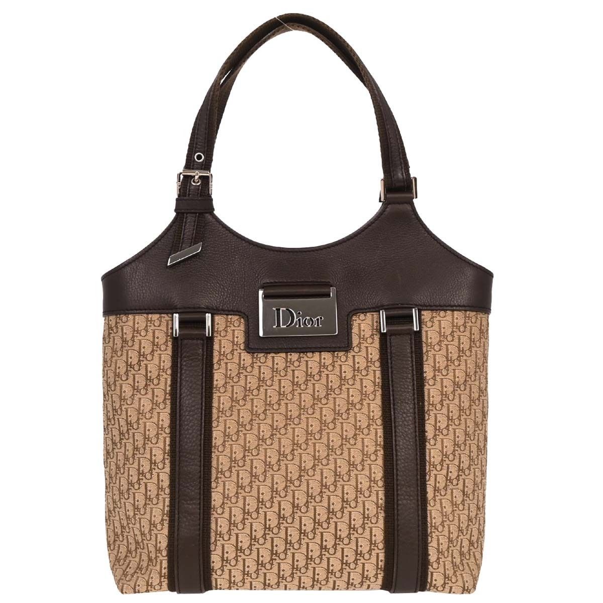 Dior Christian Dior Street Chic Trotter Tote Diorissimo Canvas Size ONE SIZE - 1 Thumbnail