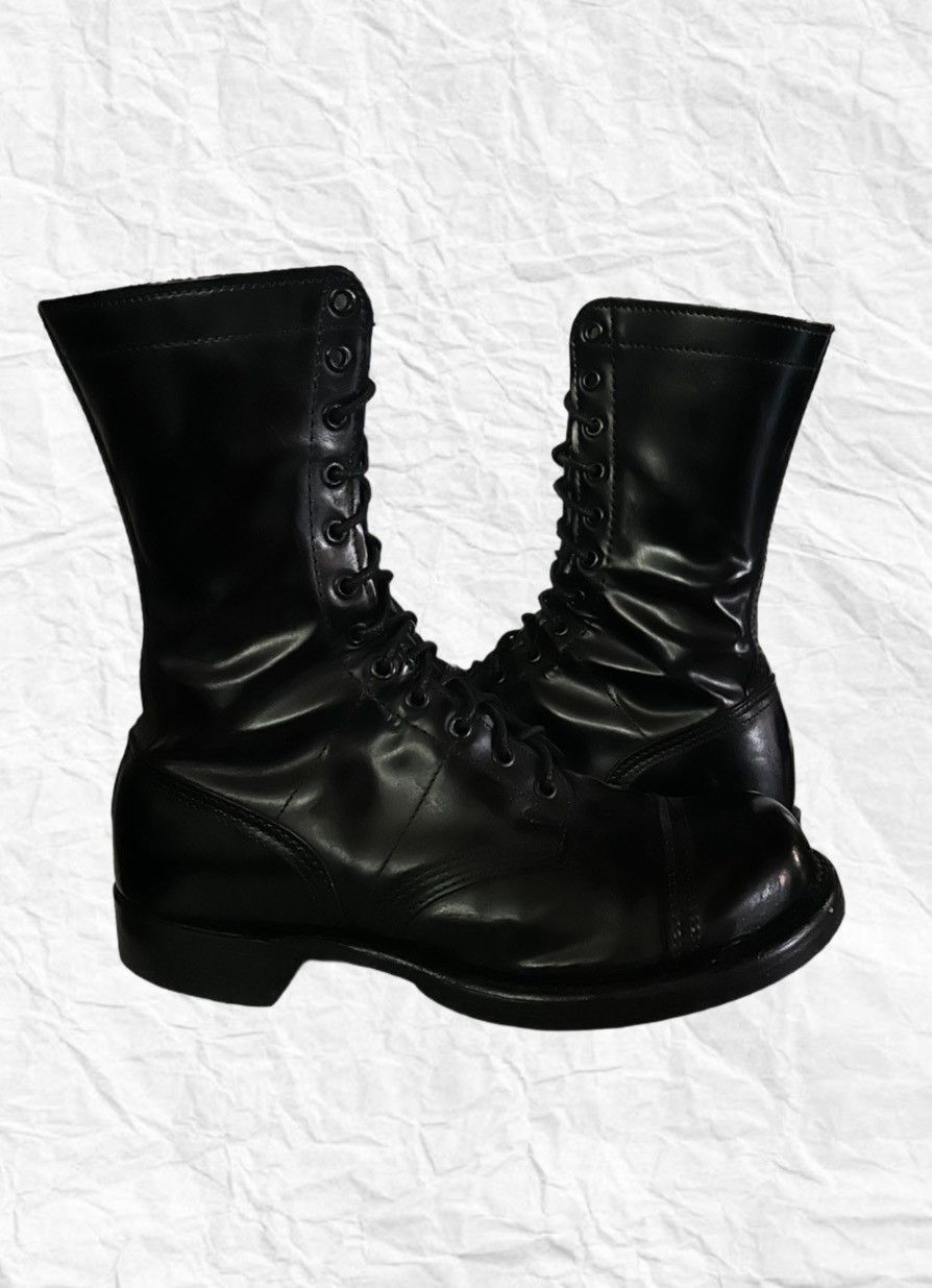 Corcoran Corcoran Jump Boots – Black Leather Combat Boots Size US 10 / EU 43 - 2 Thumbnail