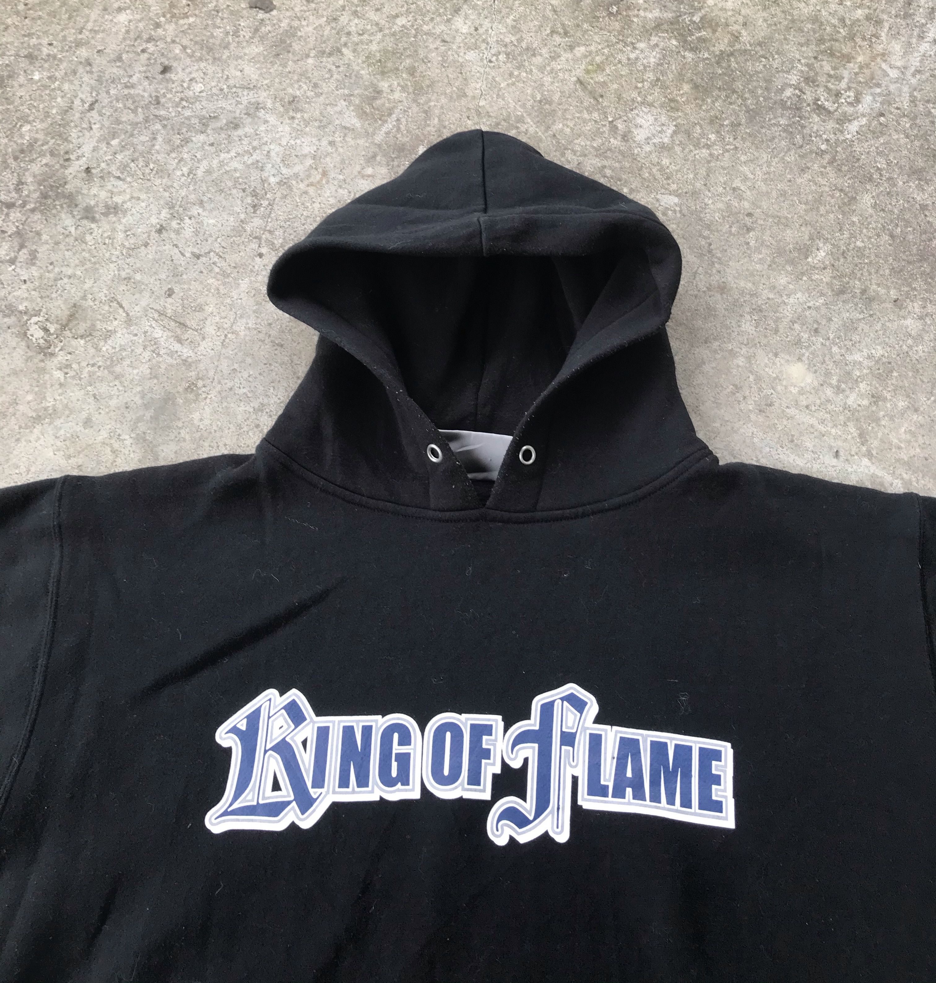 Japanese Brand King of flame pullover hoodies Size US XXL / EU 58 / 5 - 2 Thumbnail