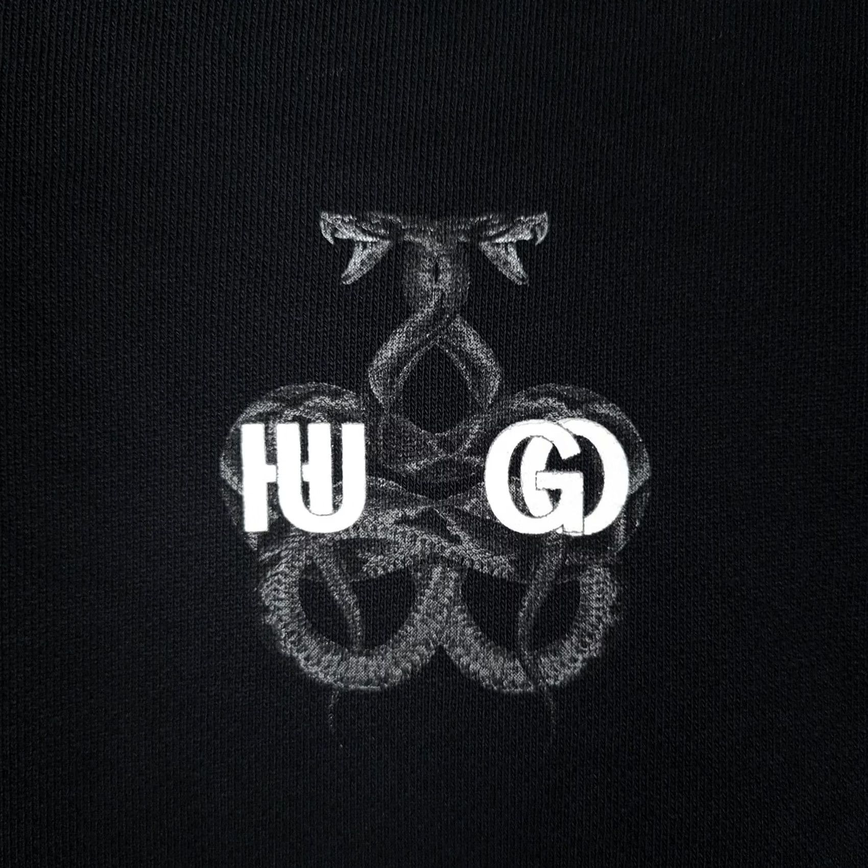 Hugo Boss Hugo Boss Hoodie Mens Small Black Snake Graphic Back Hit Pullover Sweatshirt Size US S / EU 44-46 / 1 - 6 Thumbnail