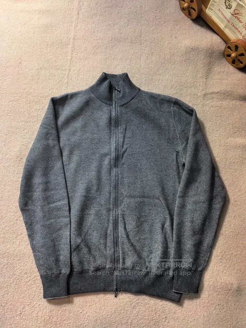 Loro Piana LORO PIANA Velvet Cardigan Size US XL / EU 56 / 4 - 1 Thumbnail