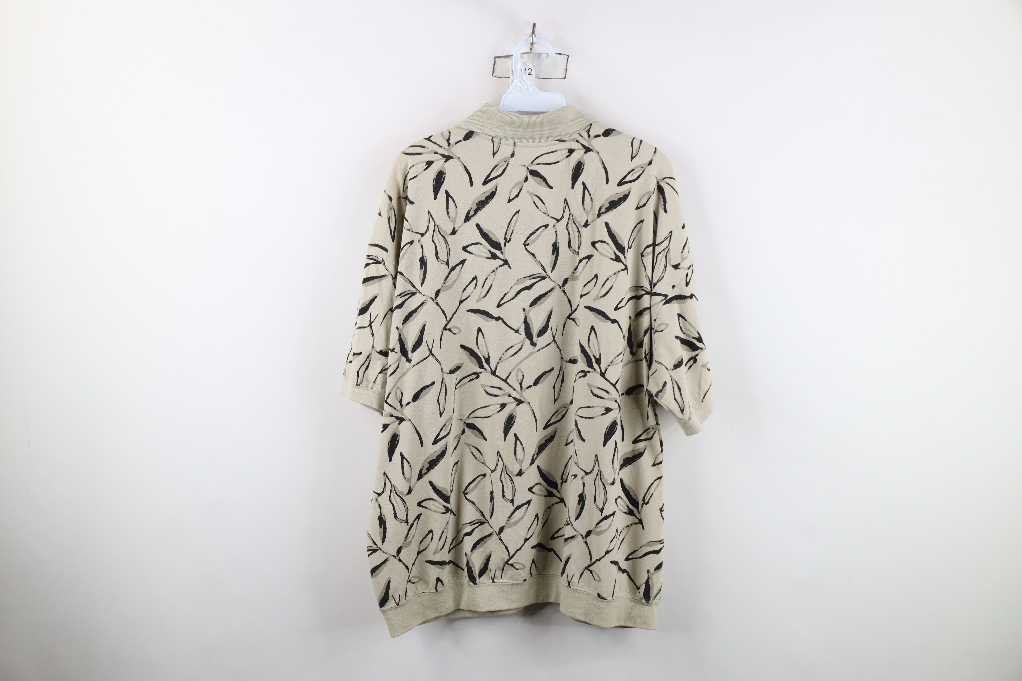 Vintage Vintage 90s Streetwear All Over Print Pullover Polo Shirt Size US XL / EU 56 / 4 - 9 Thumbnail
