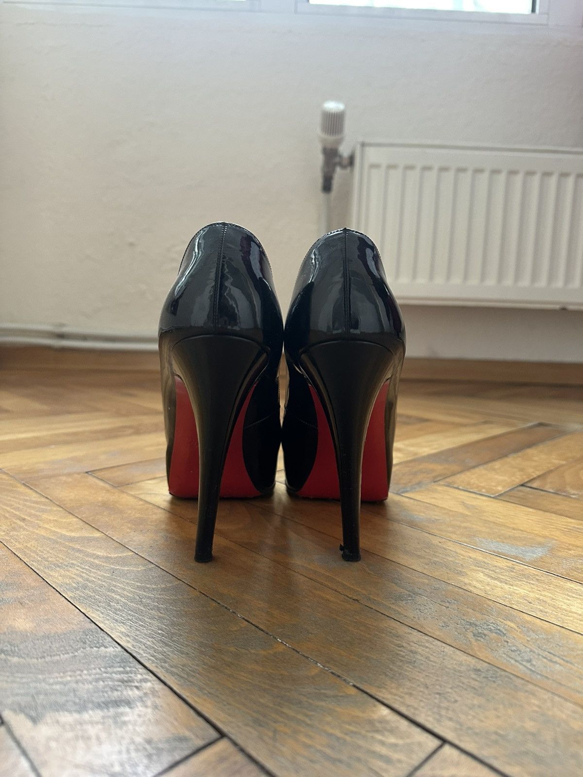 Christian Louboutin CHRISTIAN LOUBOUTIN Lady Peep Size US 8 / IT 38 - 4 Thumbnail